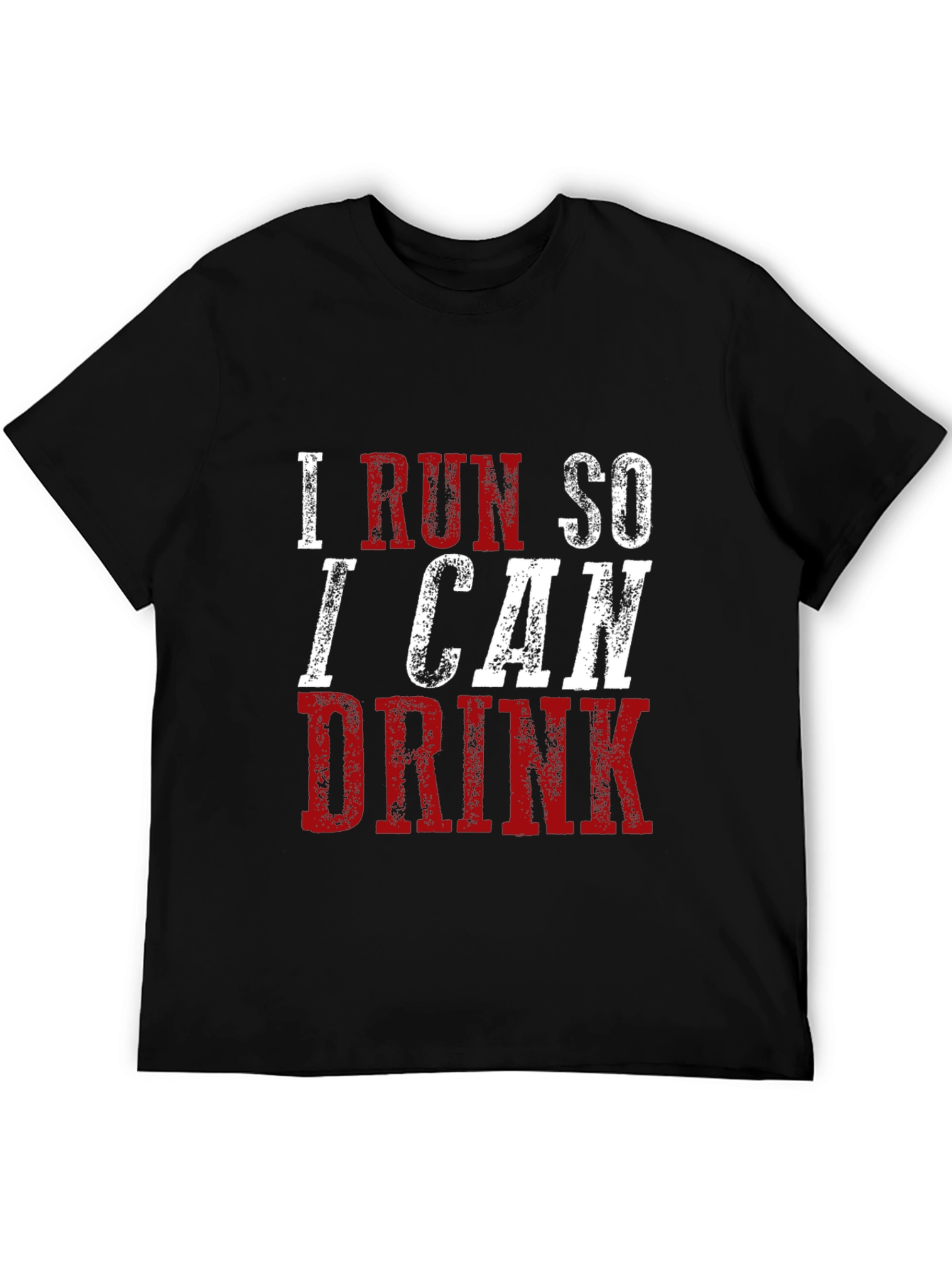 Funny I Run So I Can Drink Graphic Tee