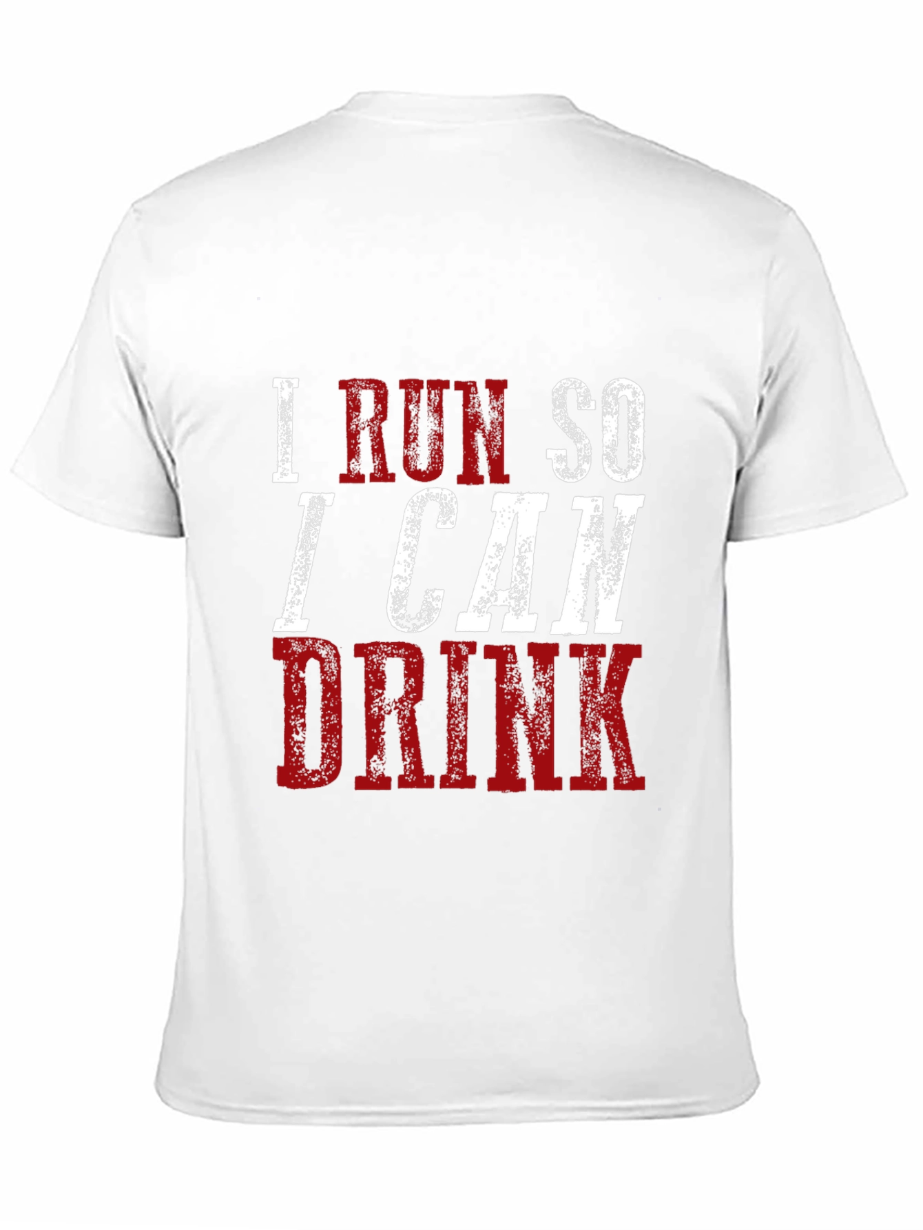 Funny I Run So I Can Drink Graphic Tee