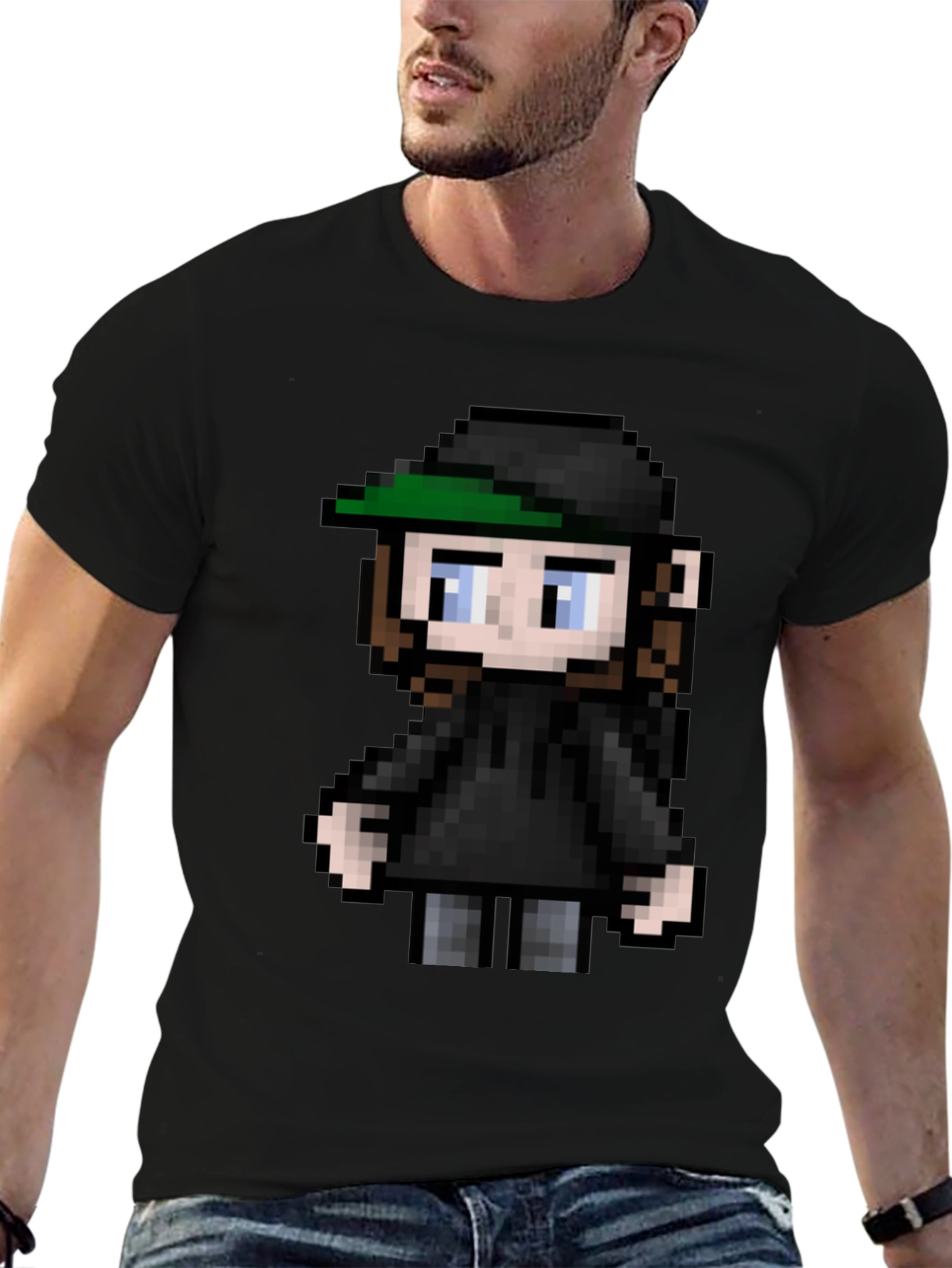 Pixel Art Character Tee