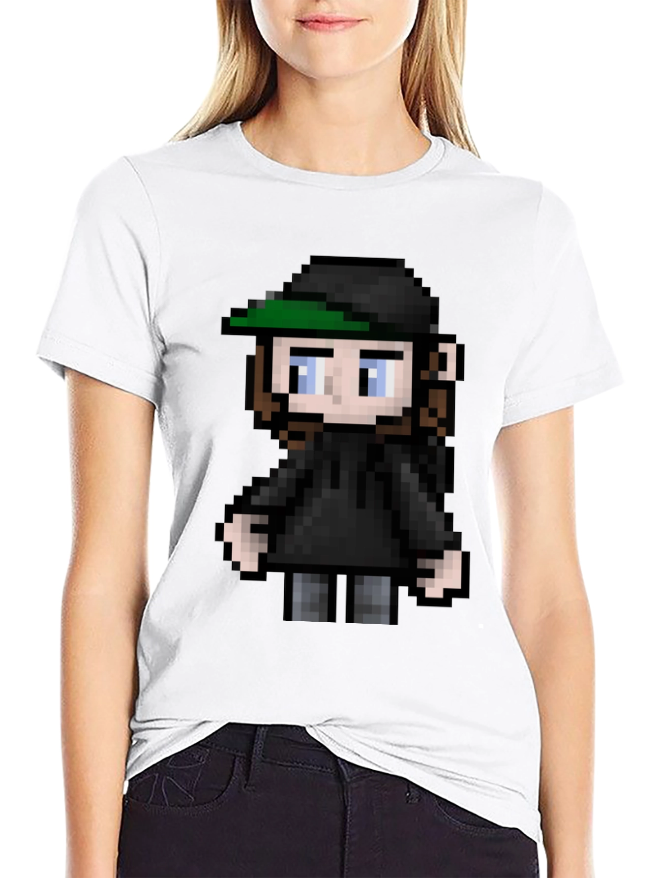 Pixel Art Character Tee