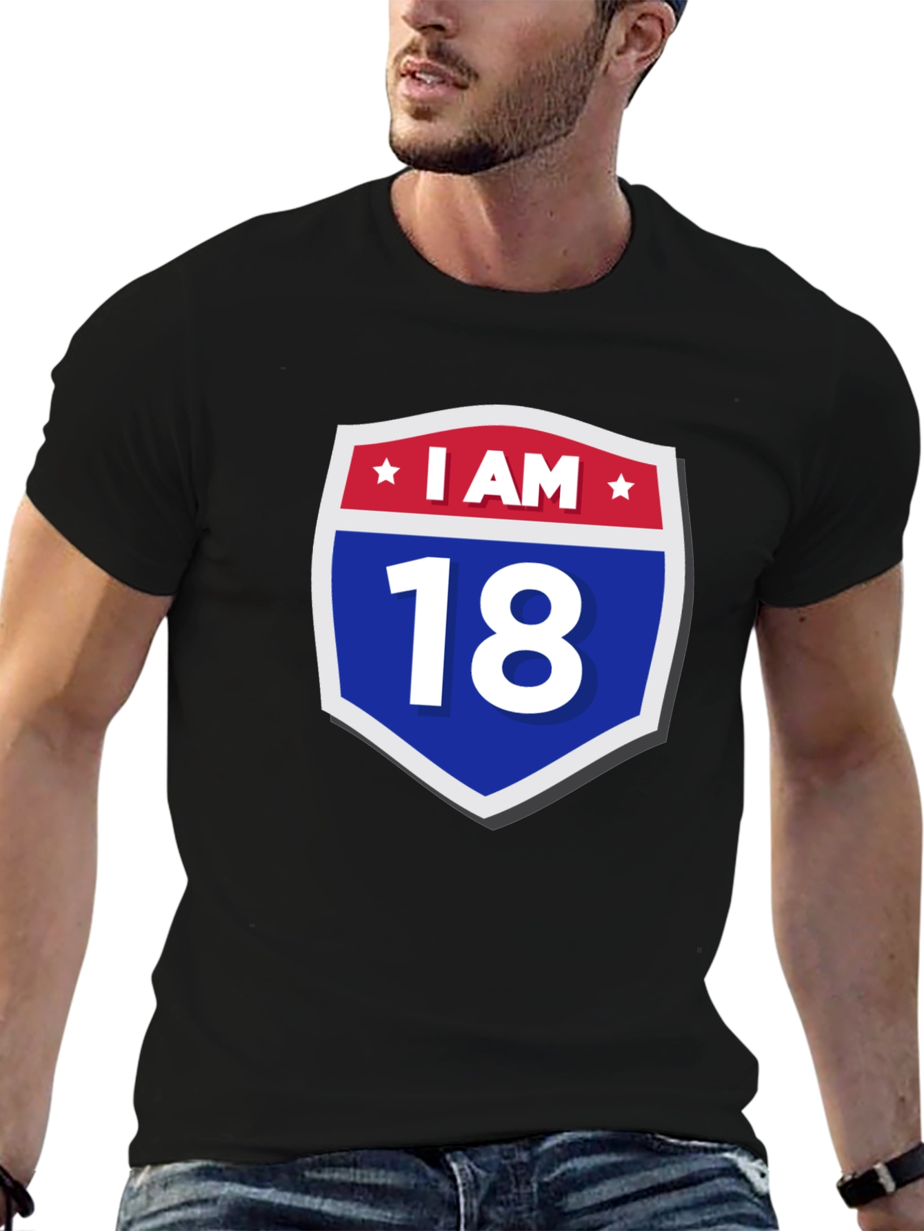 I AM 18 T-Shirt - Birthday Gift Tee