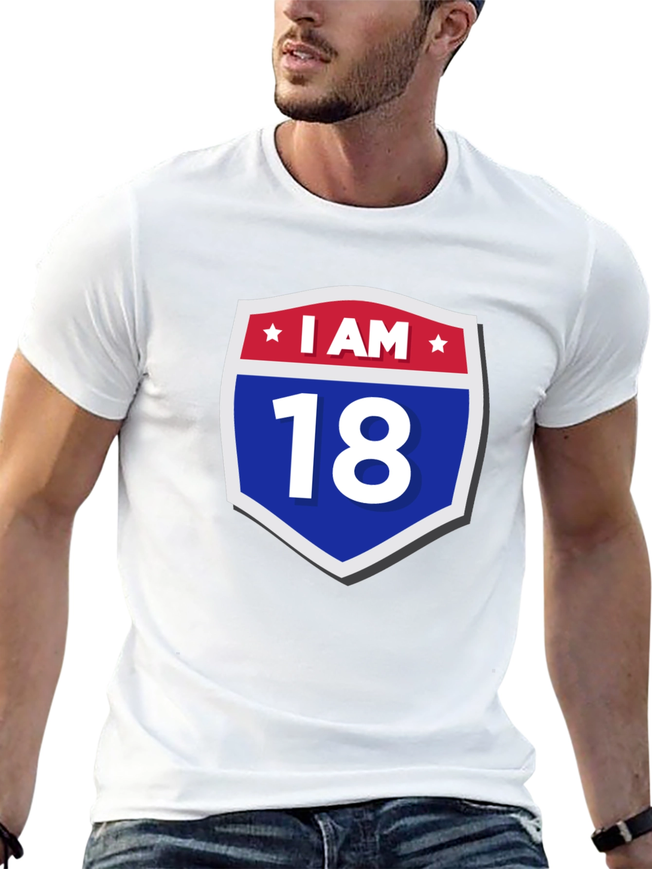 I AM 18 T-Shirt - Birthday Gift Tee