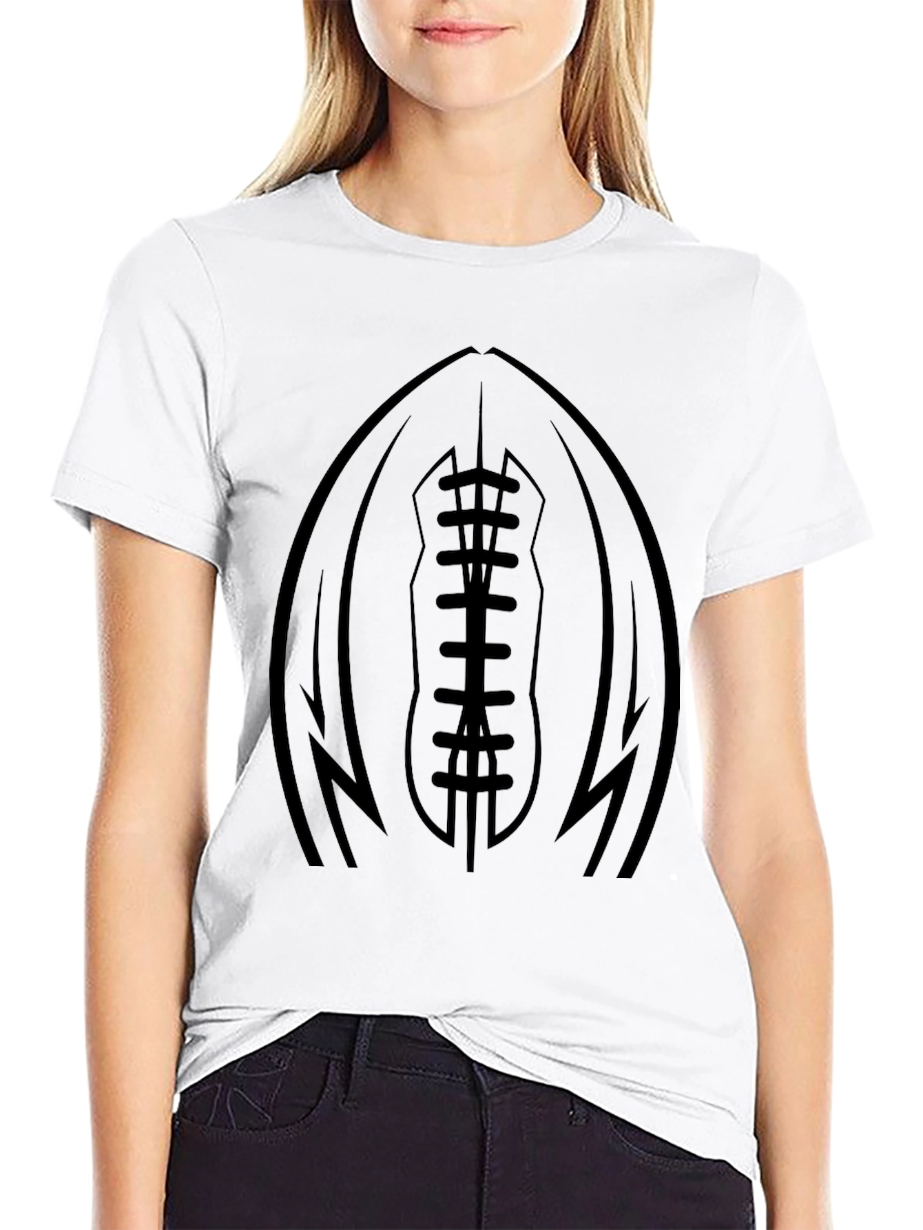Football Graphic Tee - Sport Fan Apparel