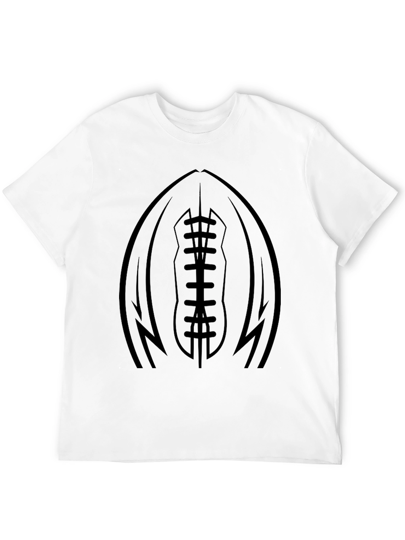 Football Graphic Tee - Sport Fan Apparel