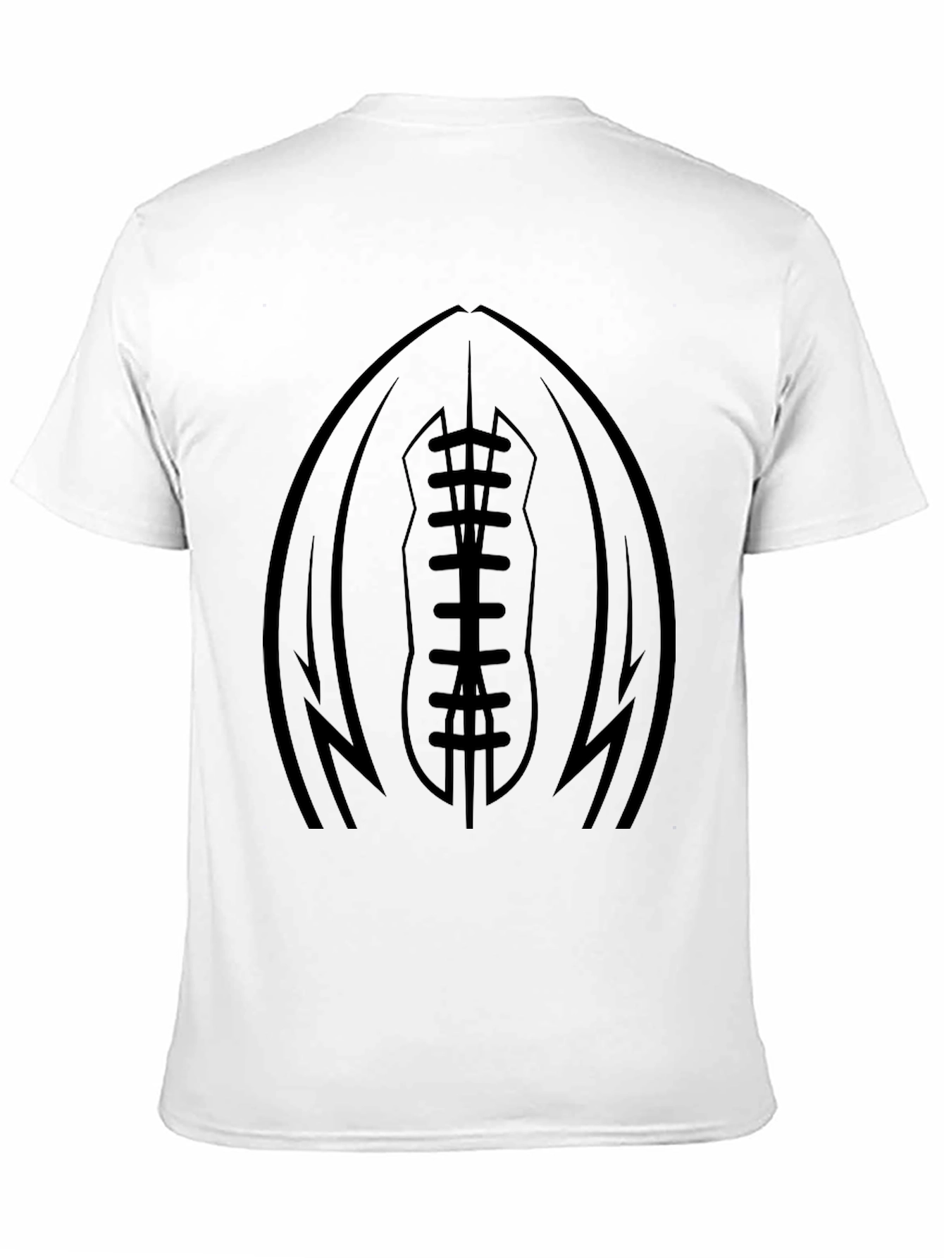 Football Graphic Tee - Sport Fan Apparel