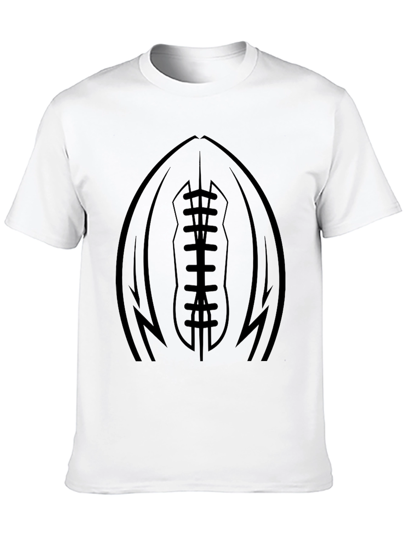 Football Graphic Tee - Sport Fan Apparel