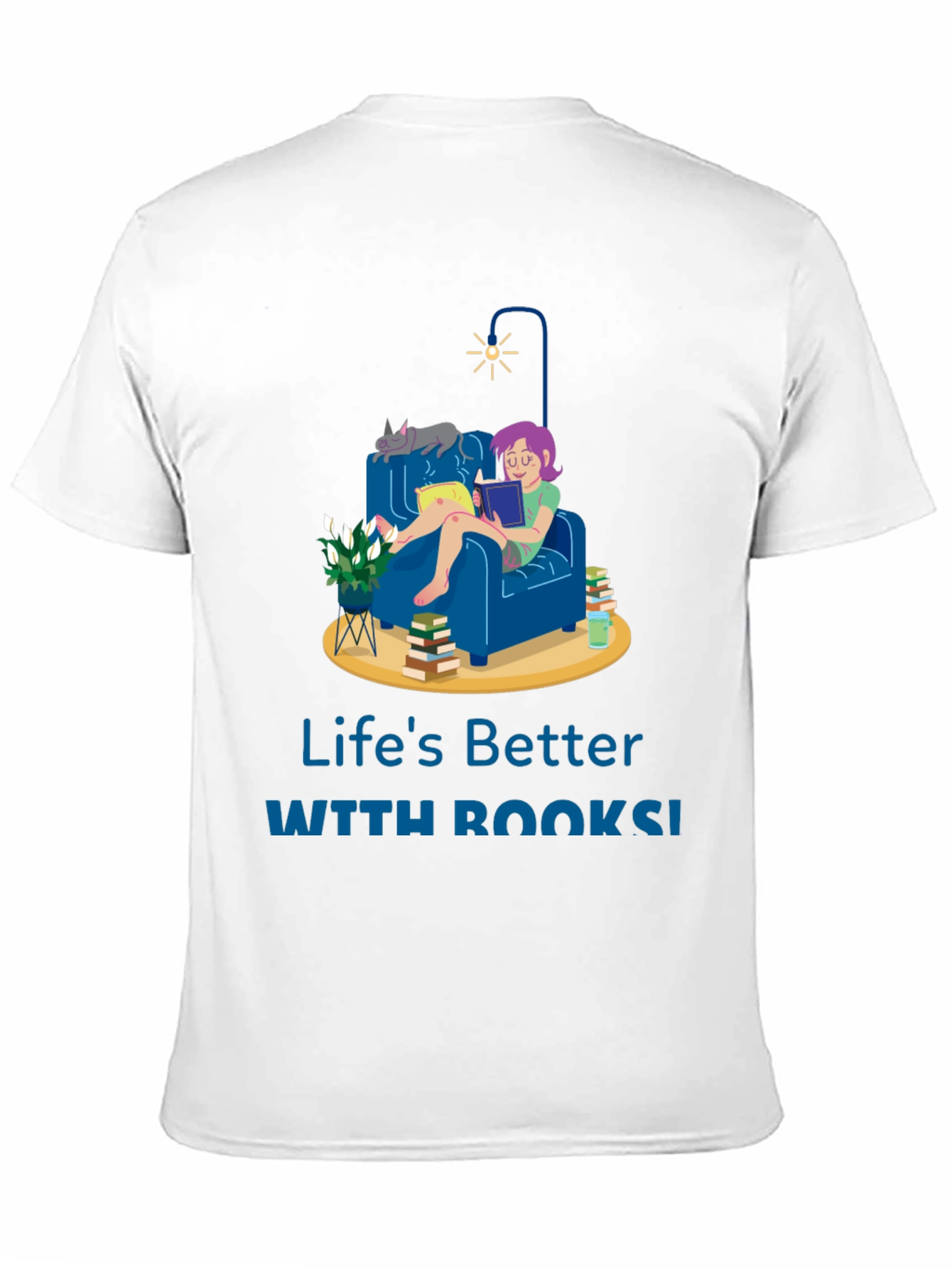 Lifes Better with Books T-Shirt
