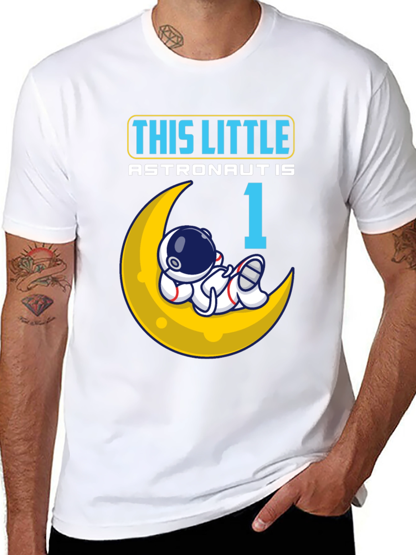 Astronaut 1st Birthday T-Shirt