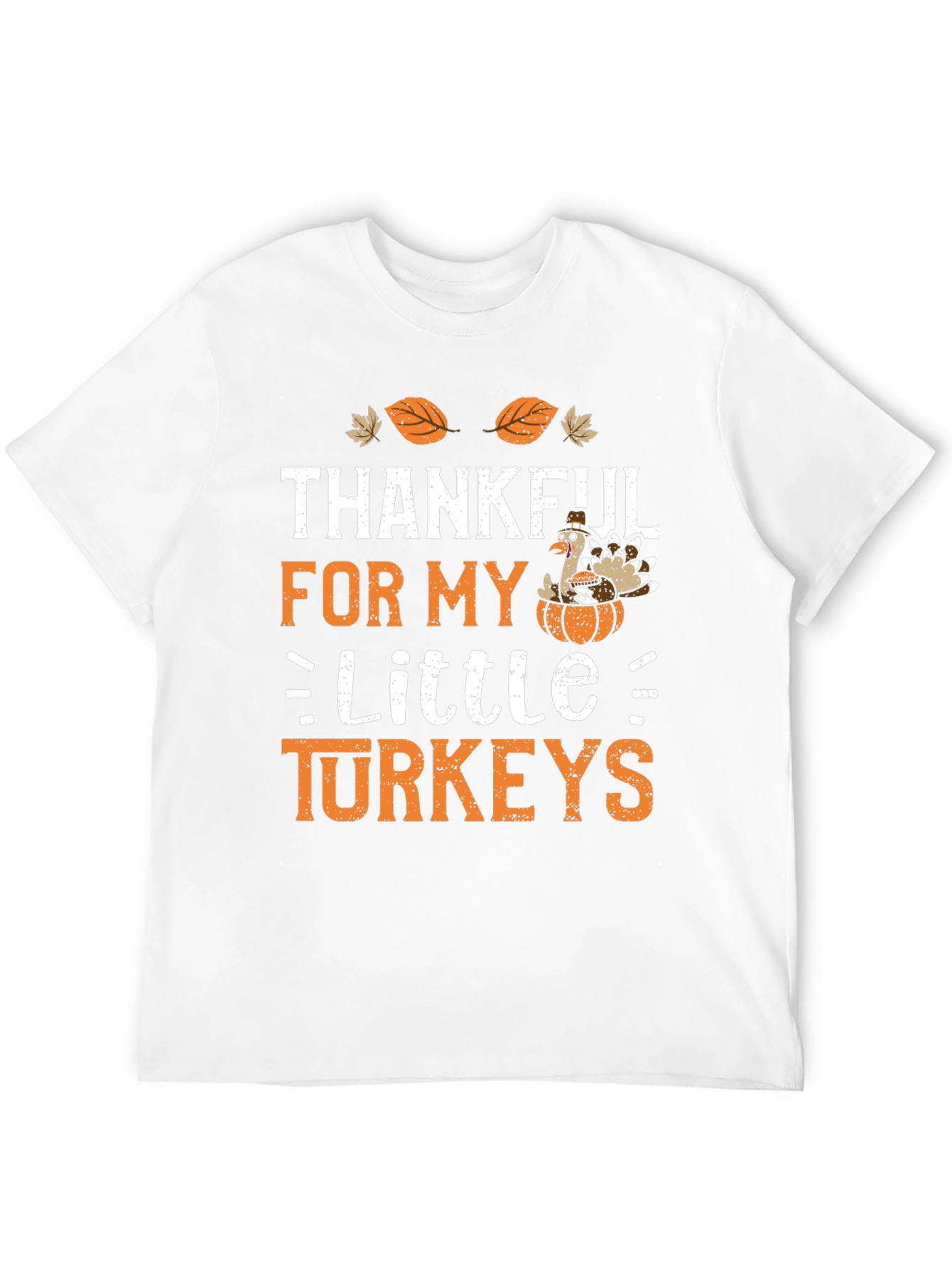 Thankful for Little Turkeys Graphic T-Shirt