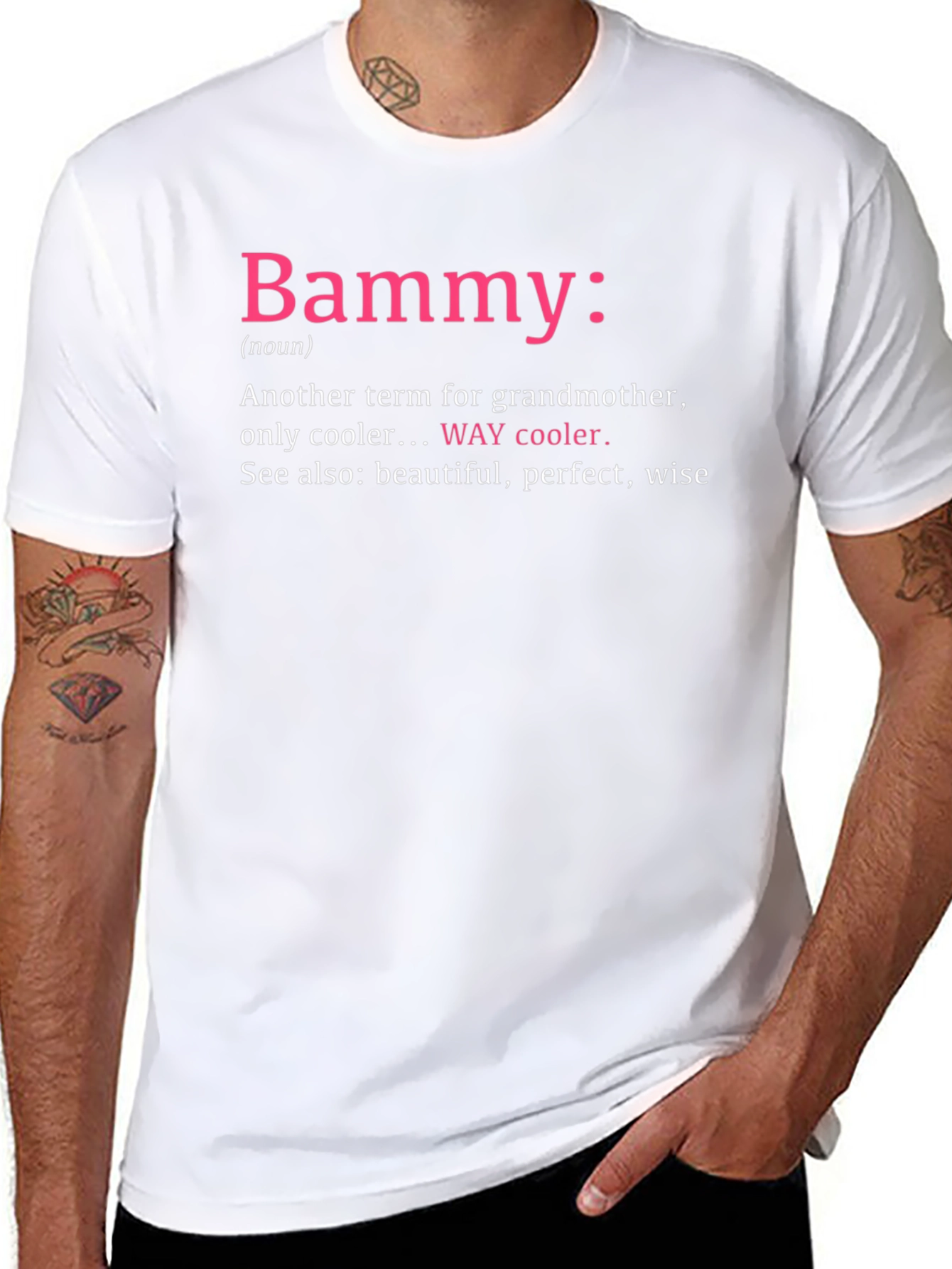 Bammy Definition T-Shirt - Cool Grandmother Tee