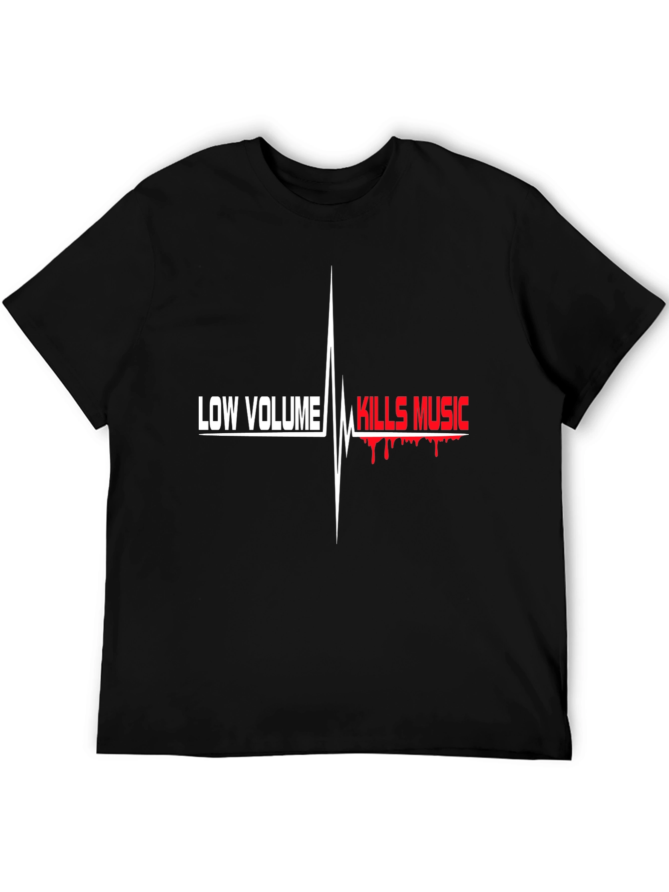 Low Volume Kills Music Graphic T-Shirt