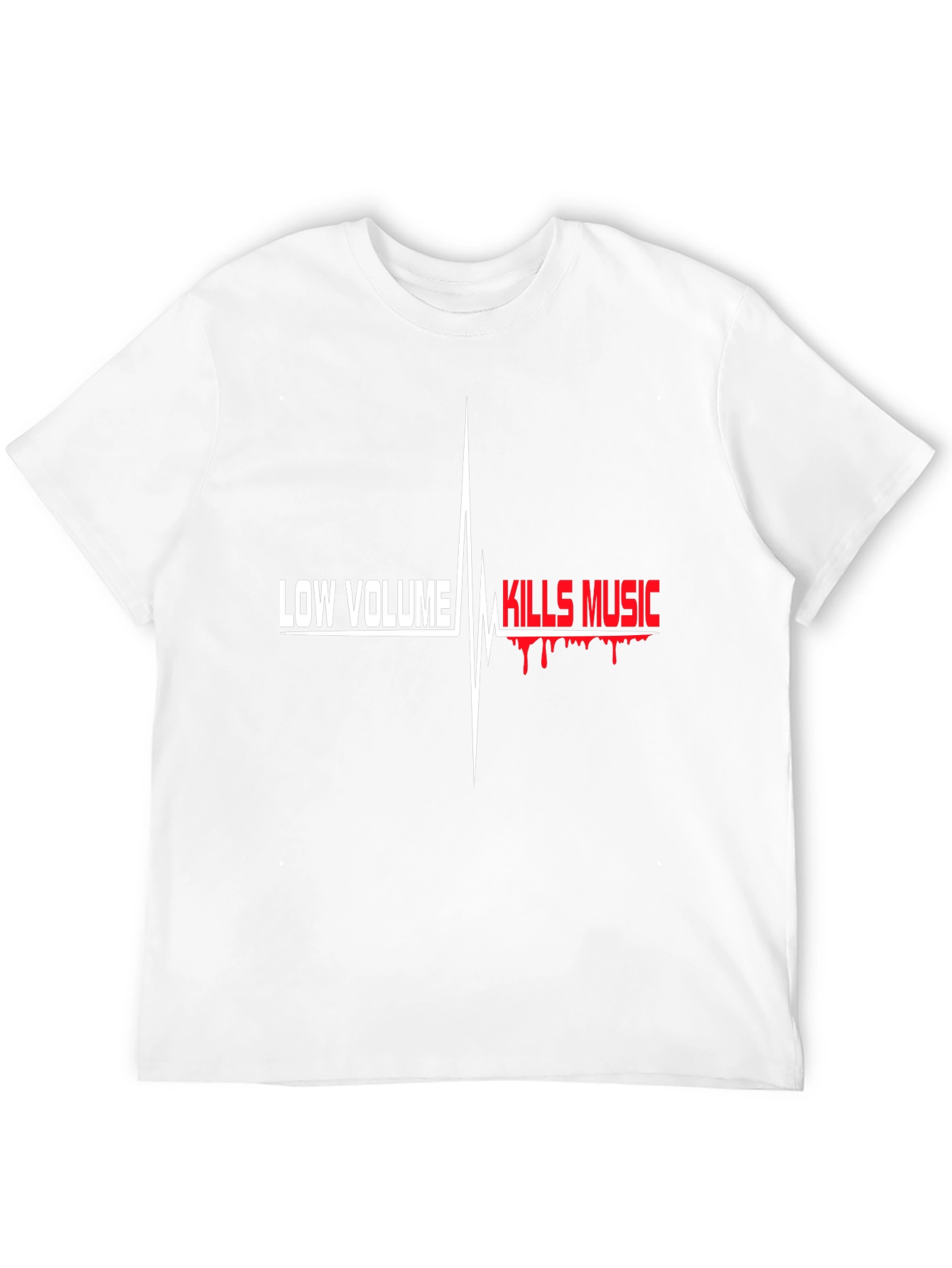 Low Volume Kills Music Graphic T-Shirt