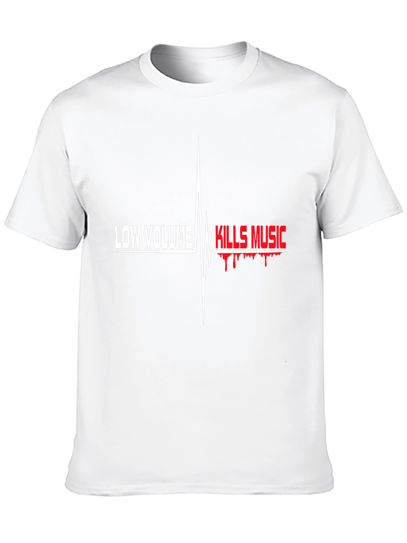Low Volume Kills Music Graphic T-Shirt