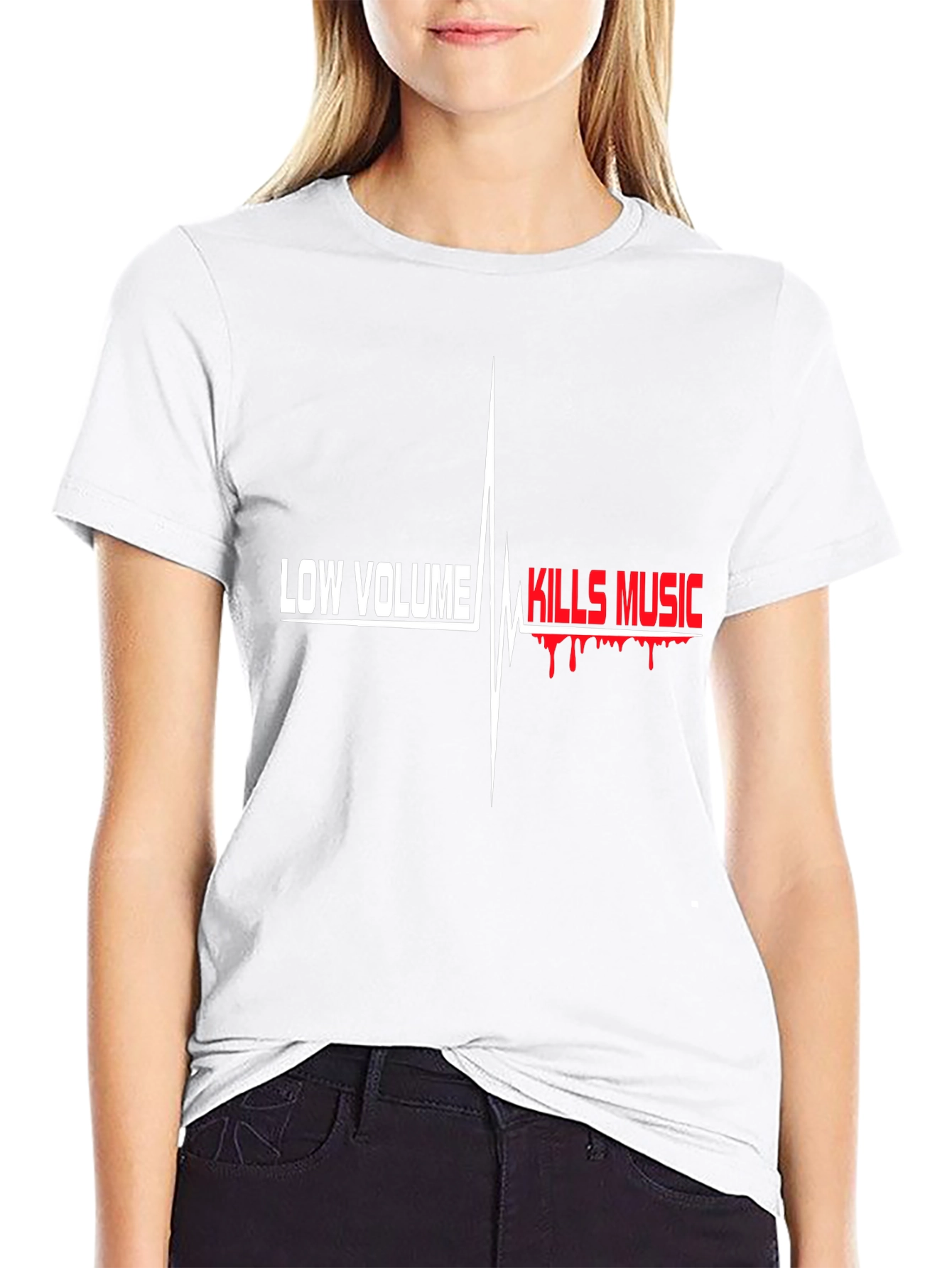 Low Volume Kills Music Graphic T-Shirt