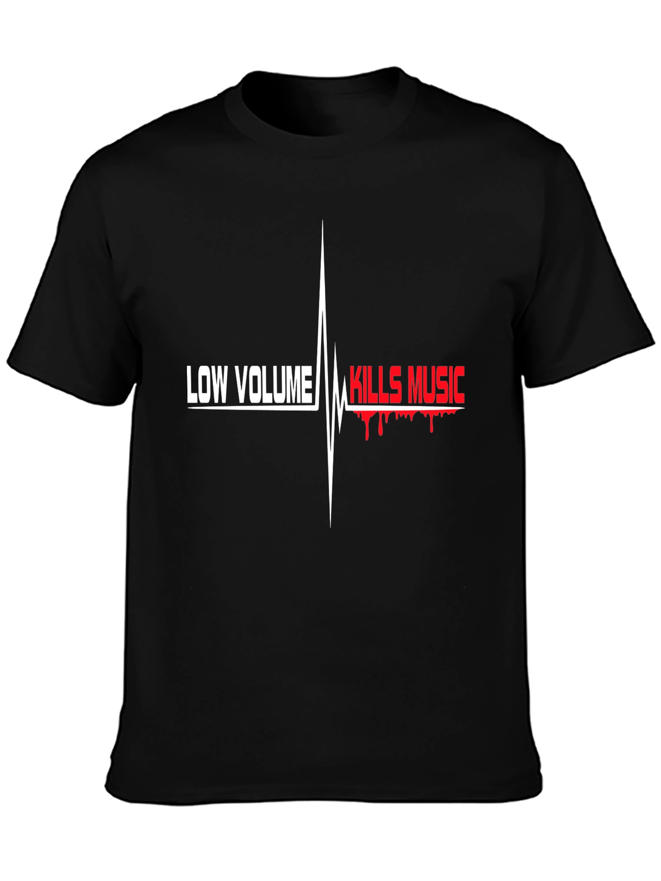 Low Volume Kills Music Graphic T-Shirt