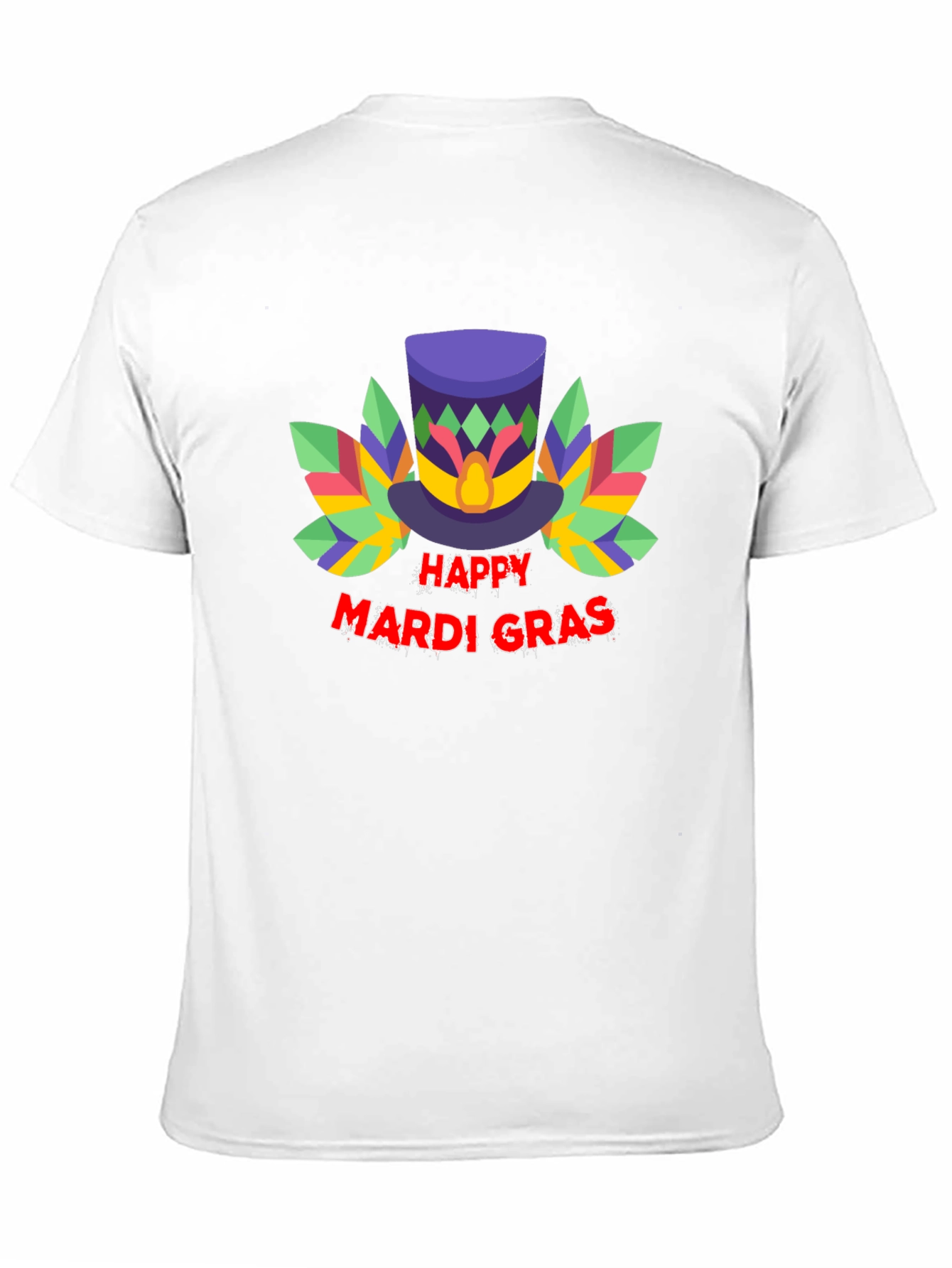 Happy Mardi Gras T-Shirt Party Tee