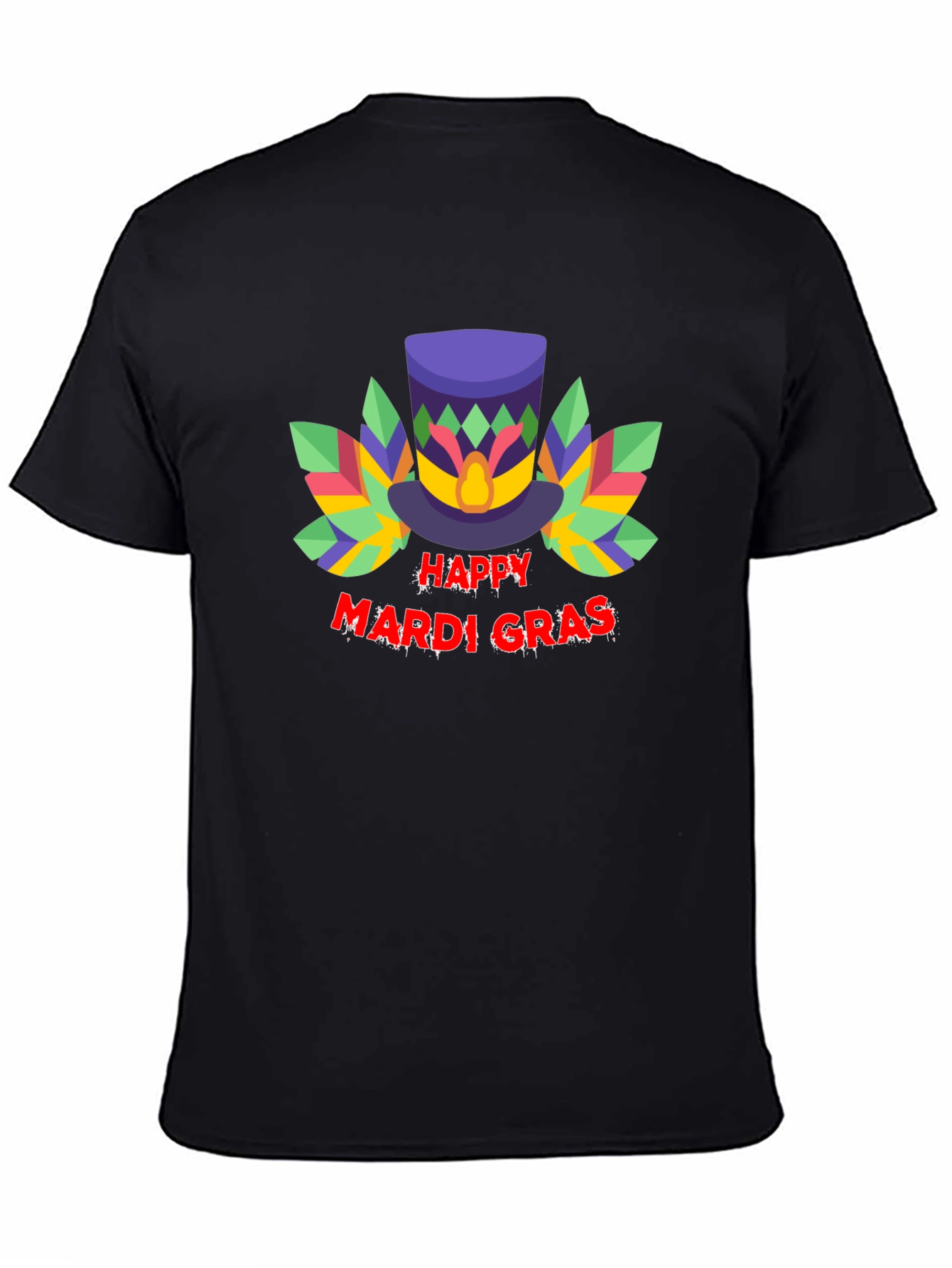 Happy Mardi Gras T-Shirt Party Tee