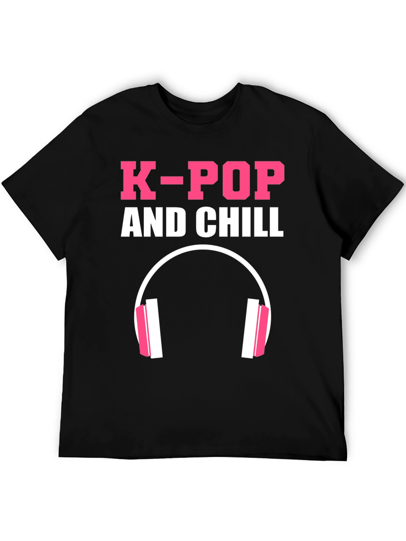 K-Pop and Chill Graphic T-Shirt