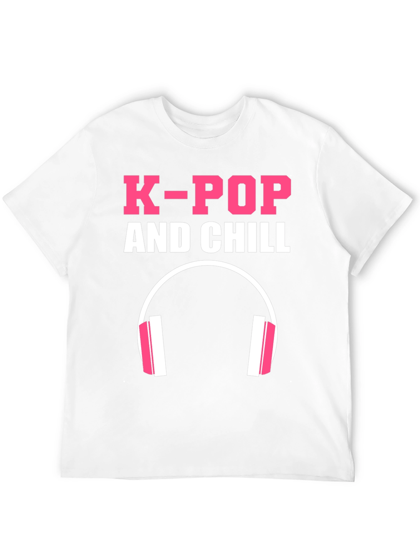 K-Pop and Chill Graphic T-Shirt
