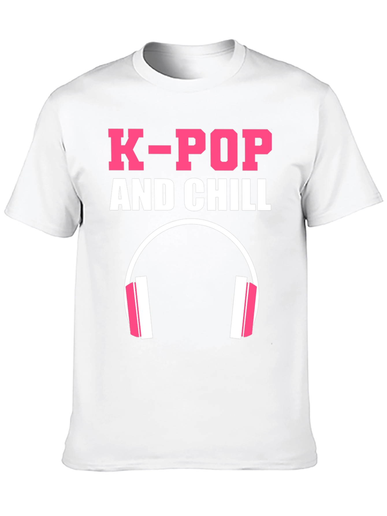 K-Pop and Chill Graphic T-Shirt