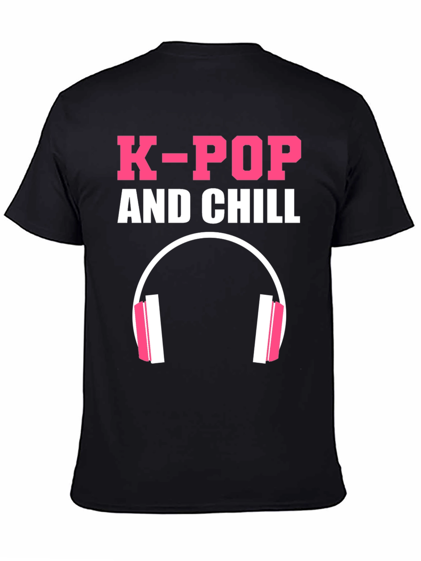K-Pop and Chill Graphic T-Shirt