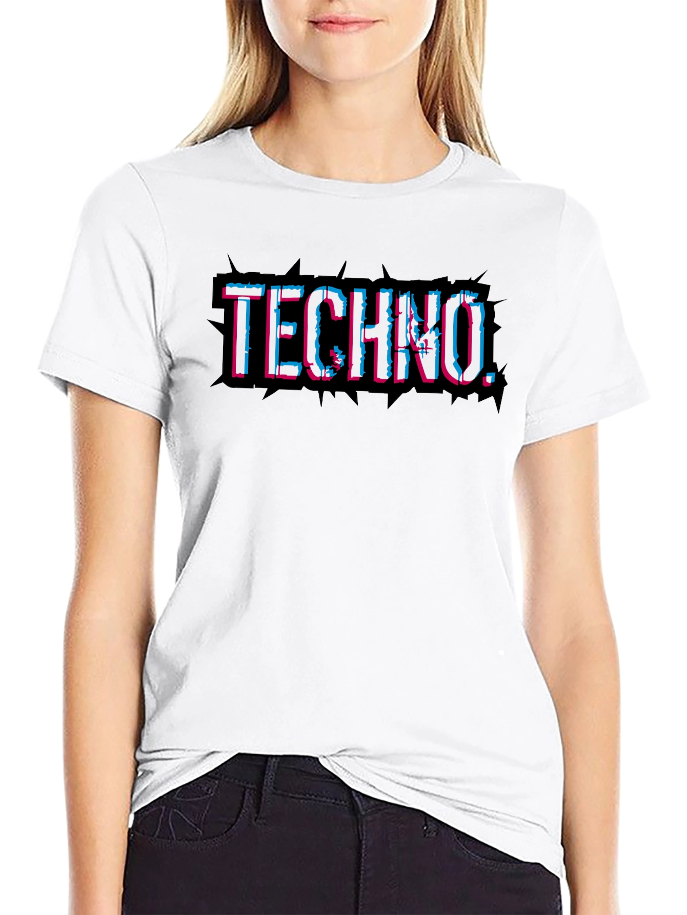 Techno T-Shirt - Retro Graphic Tee