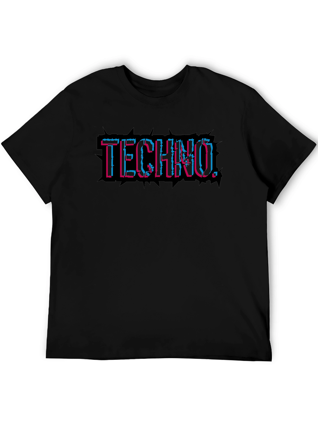 Techno T-Shirt - Retro Graphic Tee