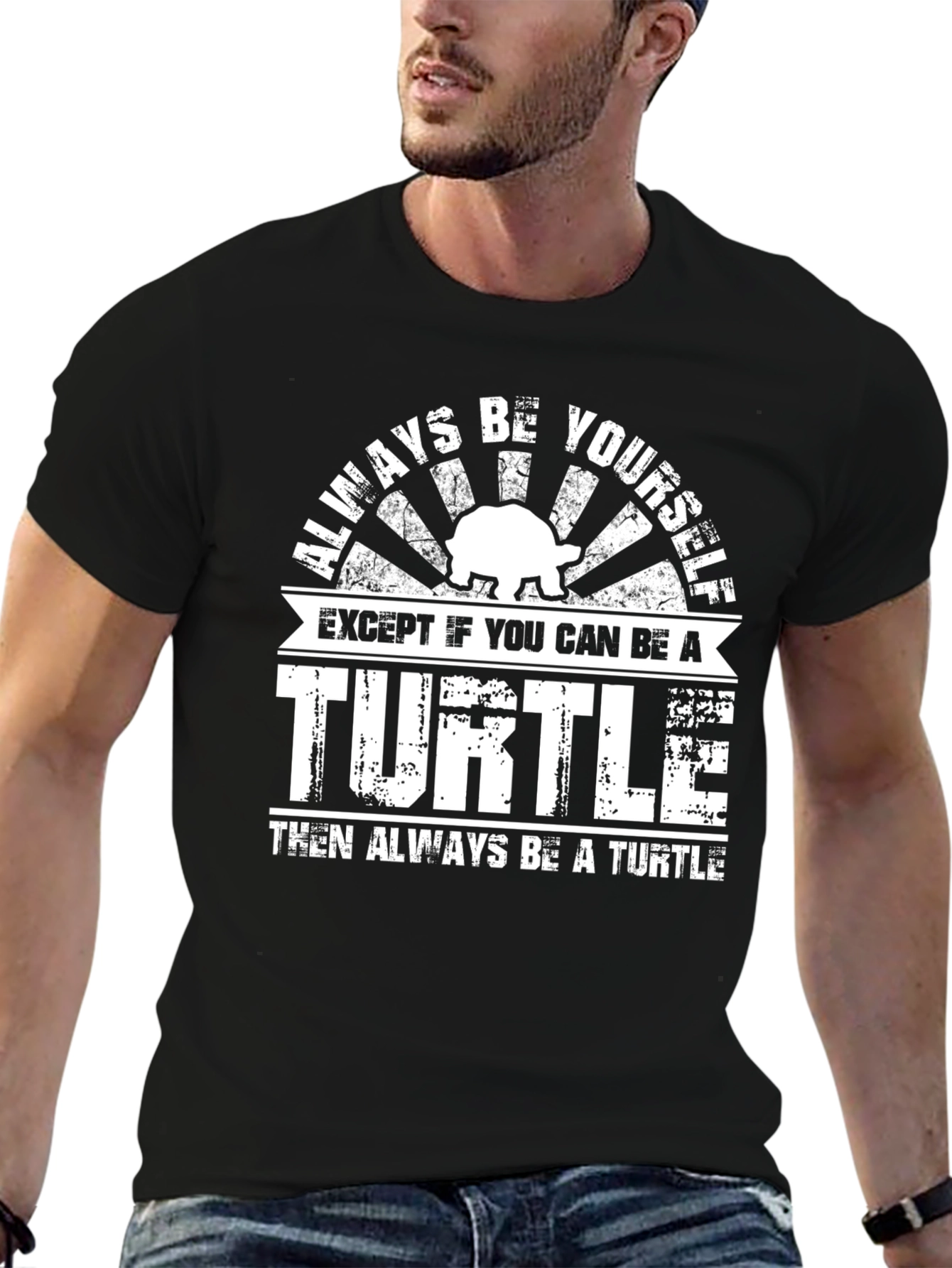Always Be Yourself Turtle Graphic Tee