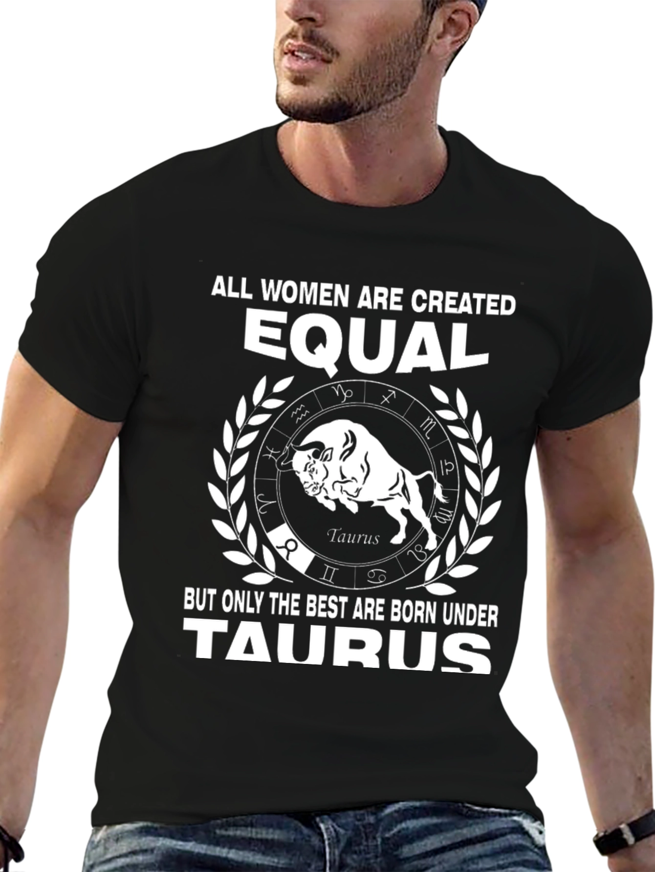 Taurus Zodiac Womens T-Shirt - Equal & Best