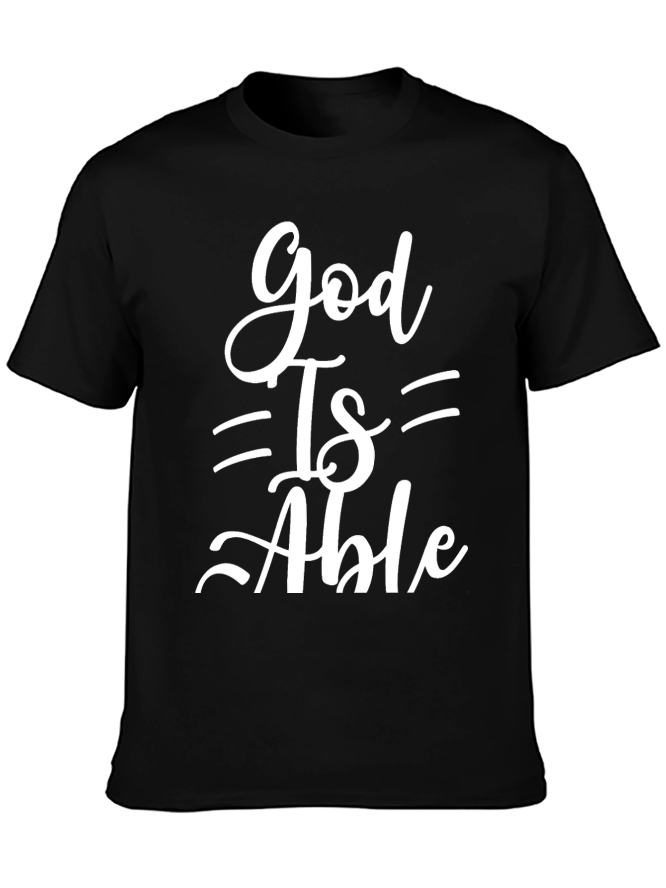 God Is Able T-Shirt - Faith Inspired Graphic Tee