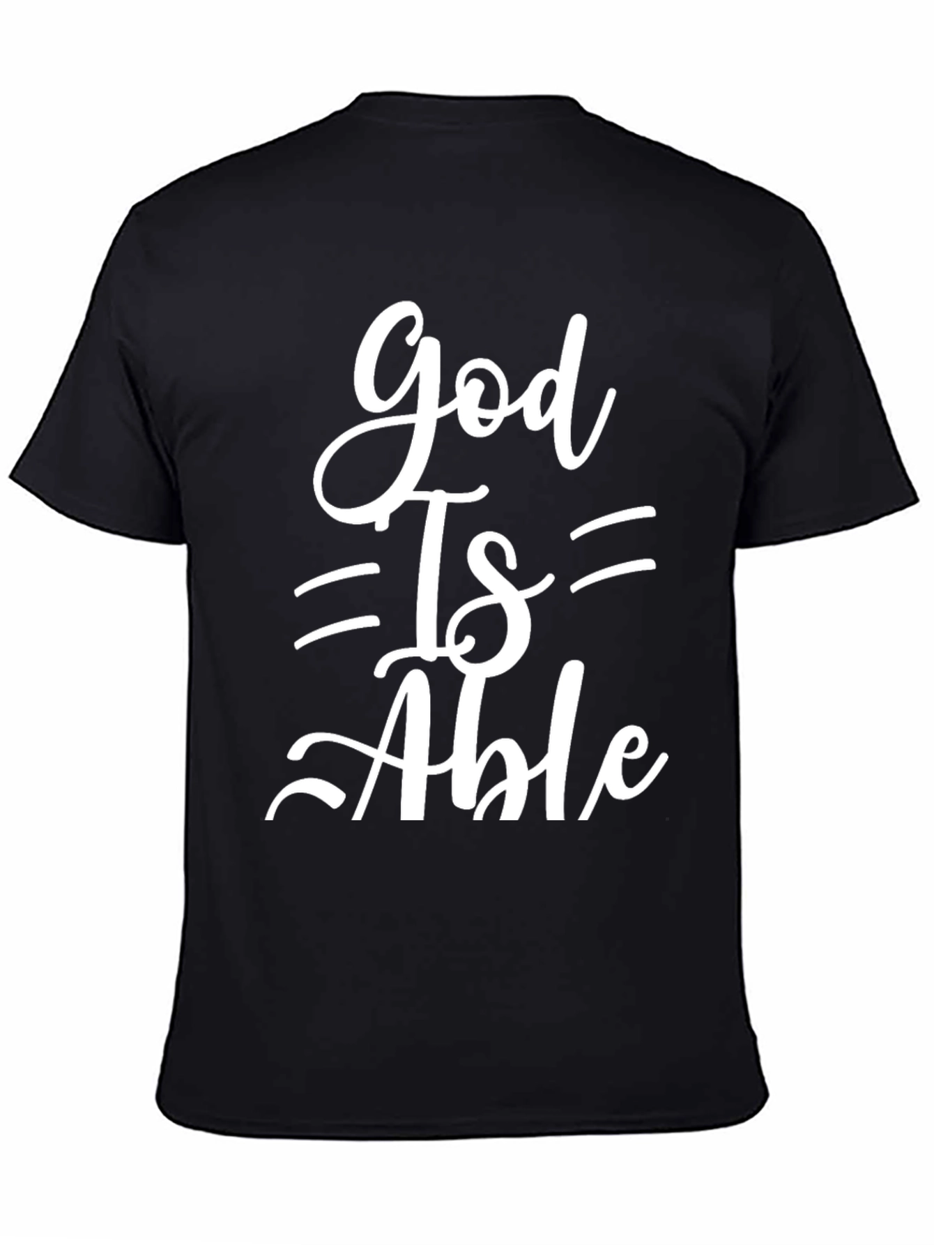 God Is Able T-Shirt - Faith Inspired Graphic Tee