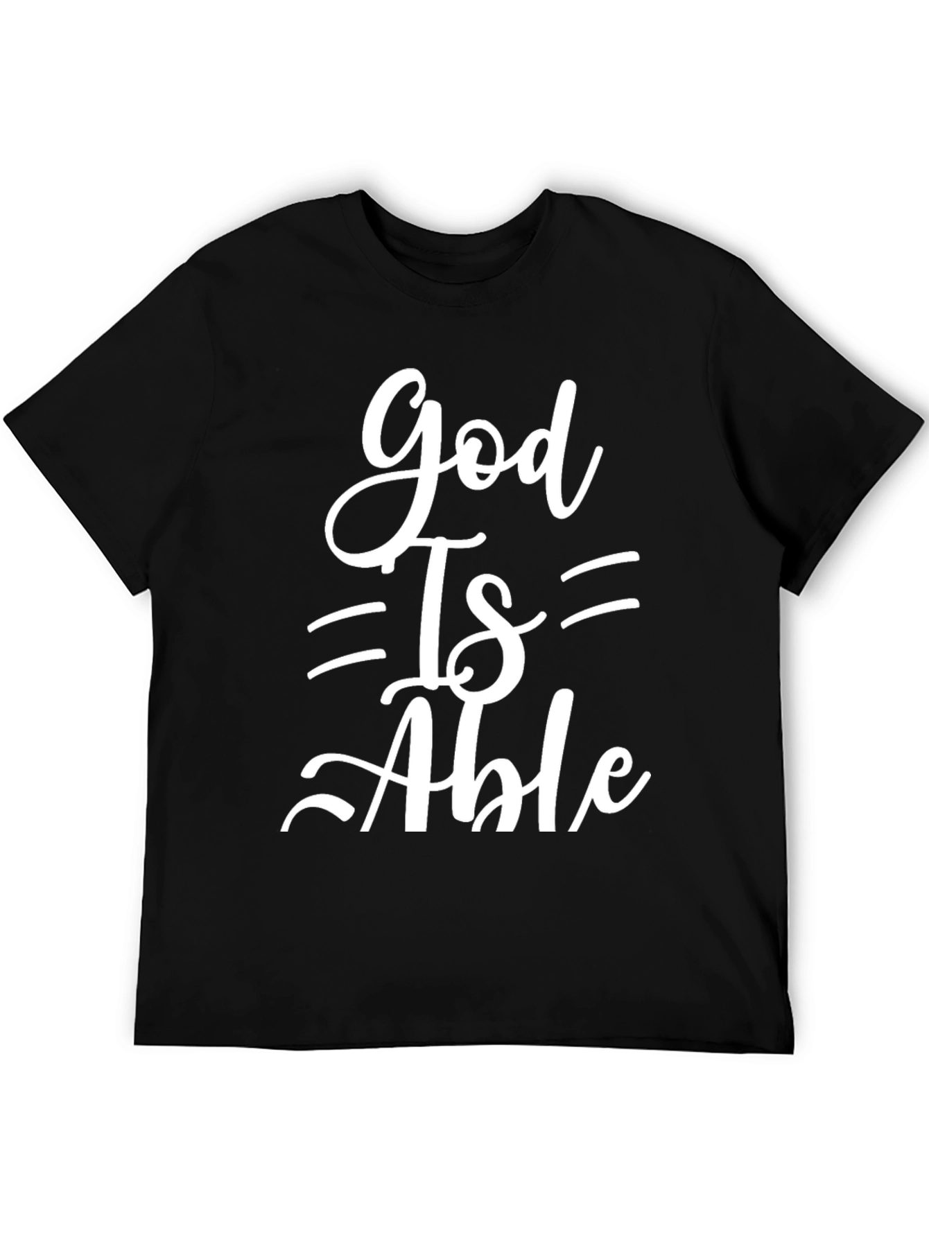 God Is Able T-Shirt - Faith Inspired Graphic Tee