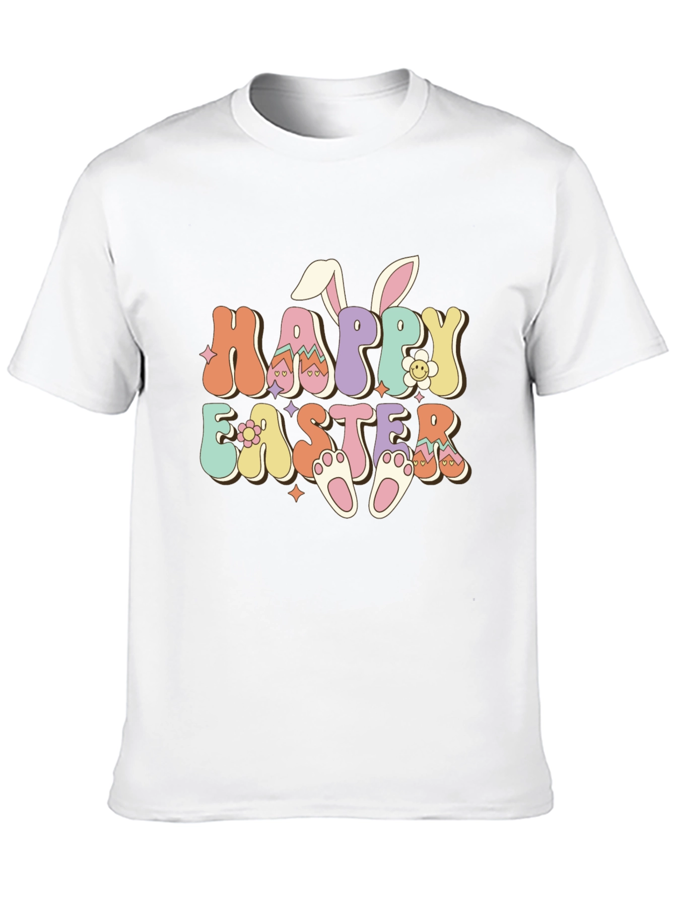 Happy Easter Graphic T-Shirt