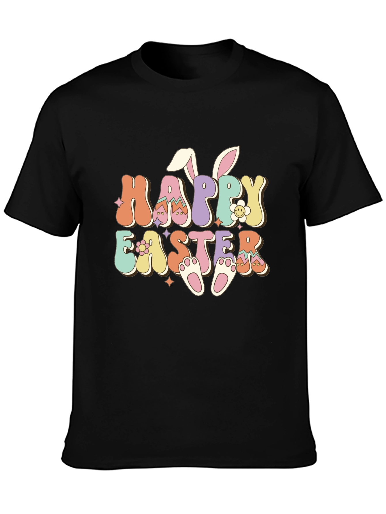 Happy Easter Graphic T-Shirt
