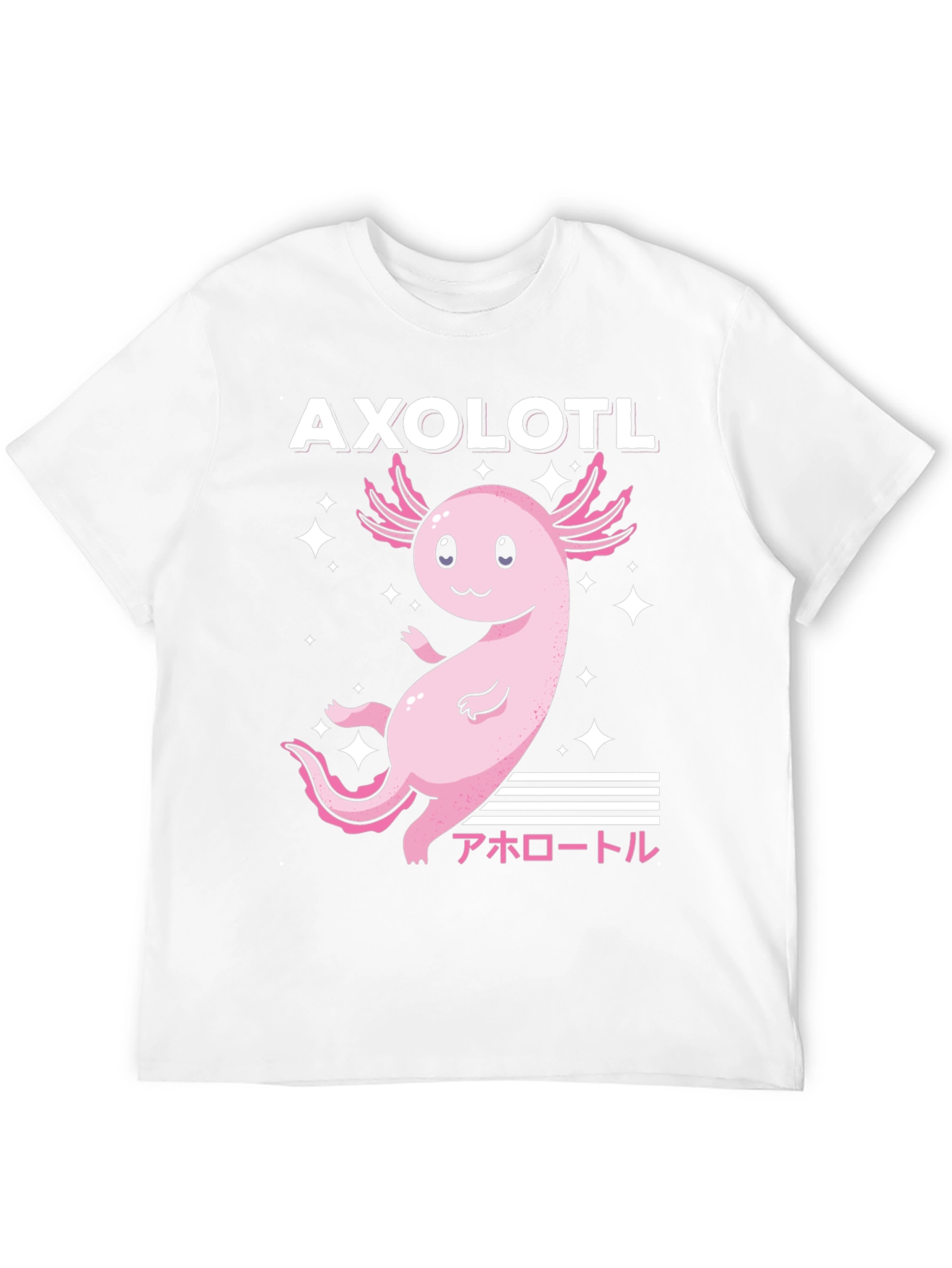 Axolotl T-Shirt Cute Japanese Kawaii Style