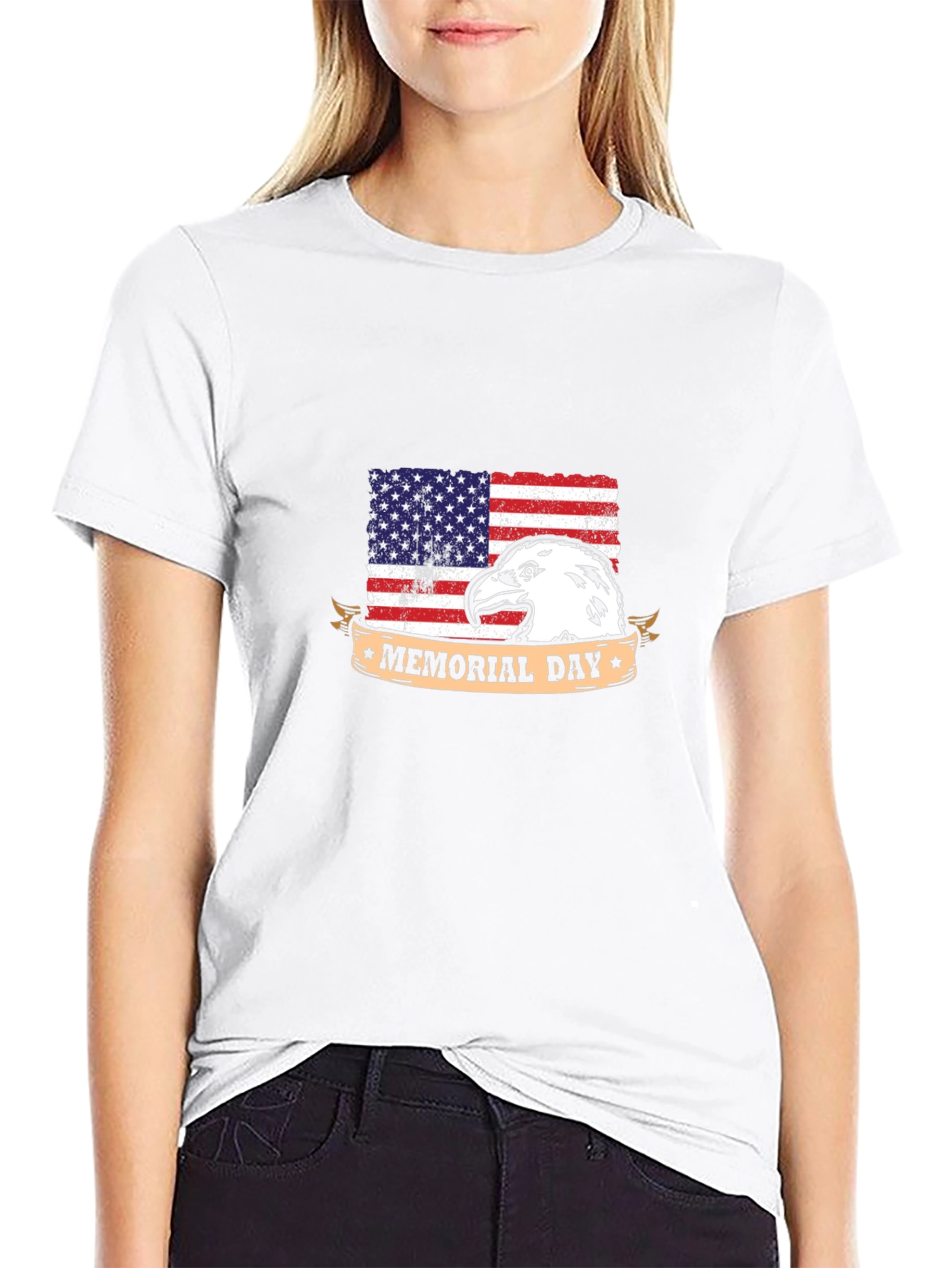 Memorial Day Eagle T-Shirt