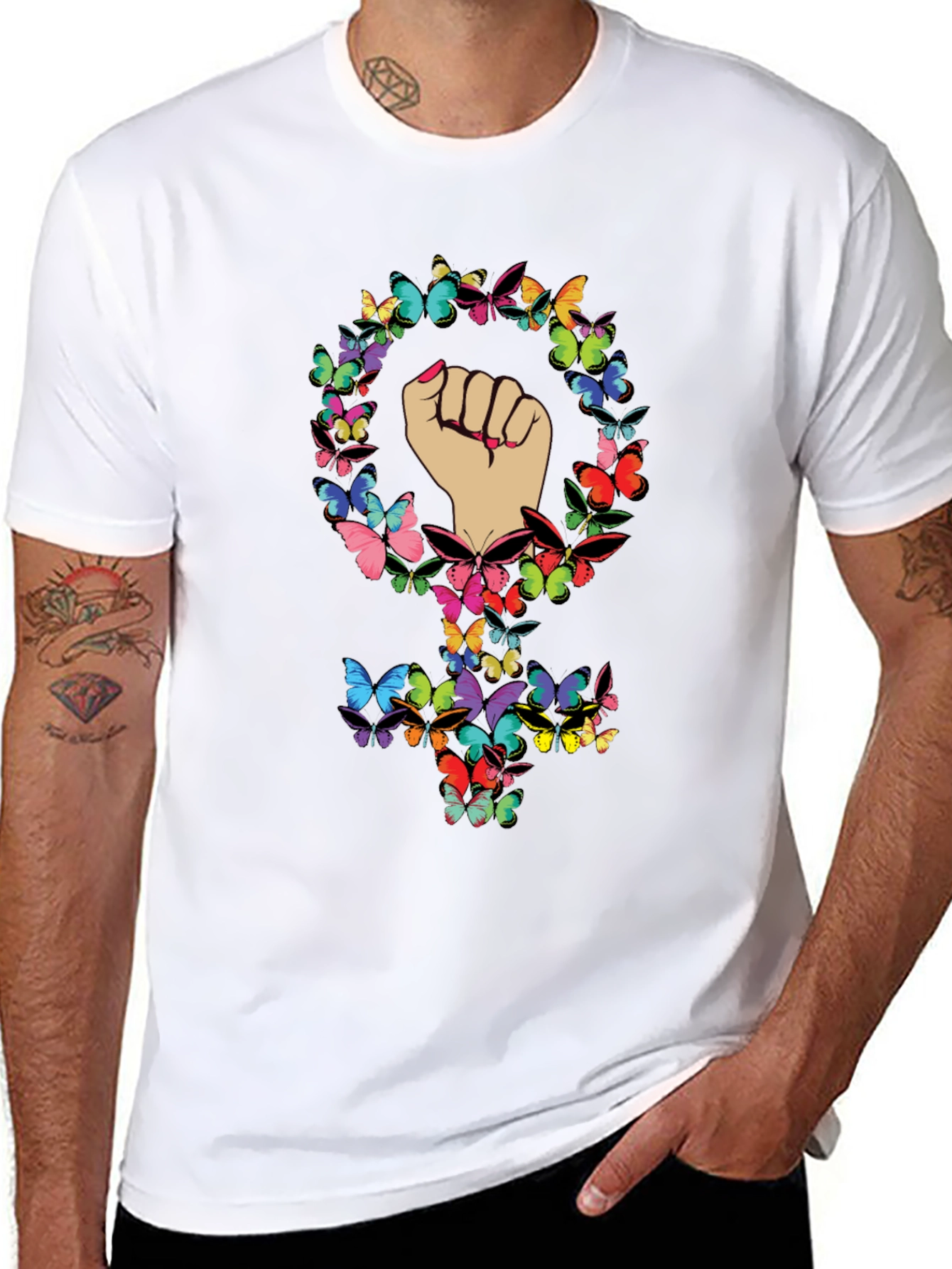 Feminist Butterfly Power T-Shirt