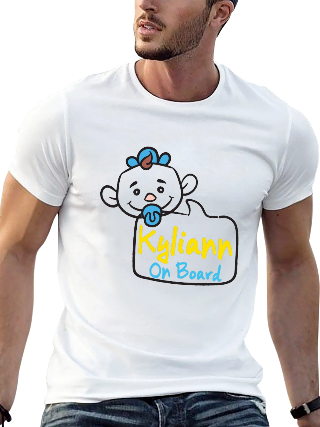 Kyliann On Board Baby T-Shirt