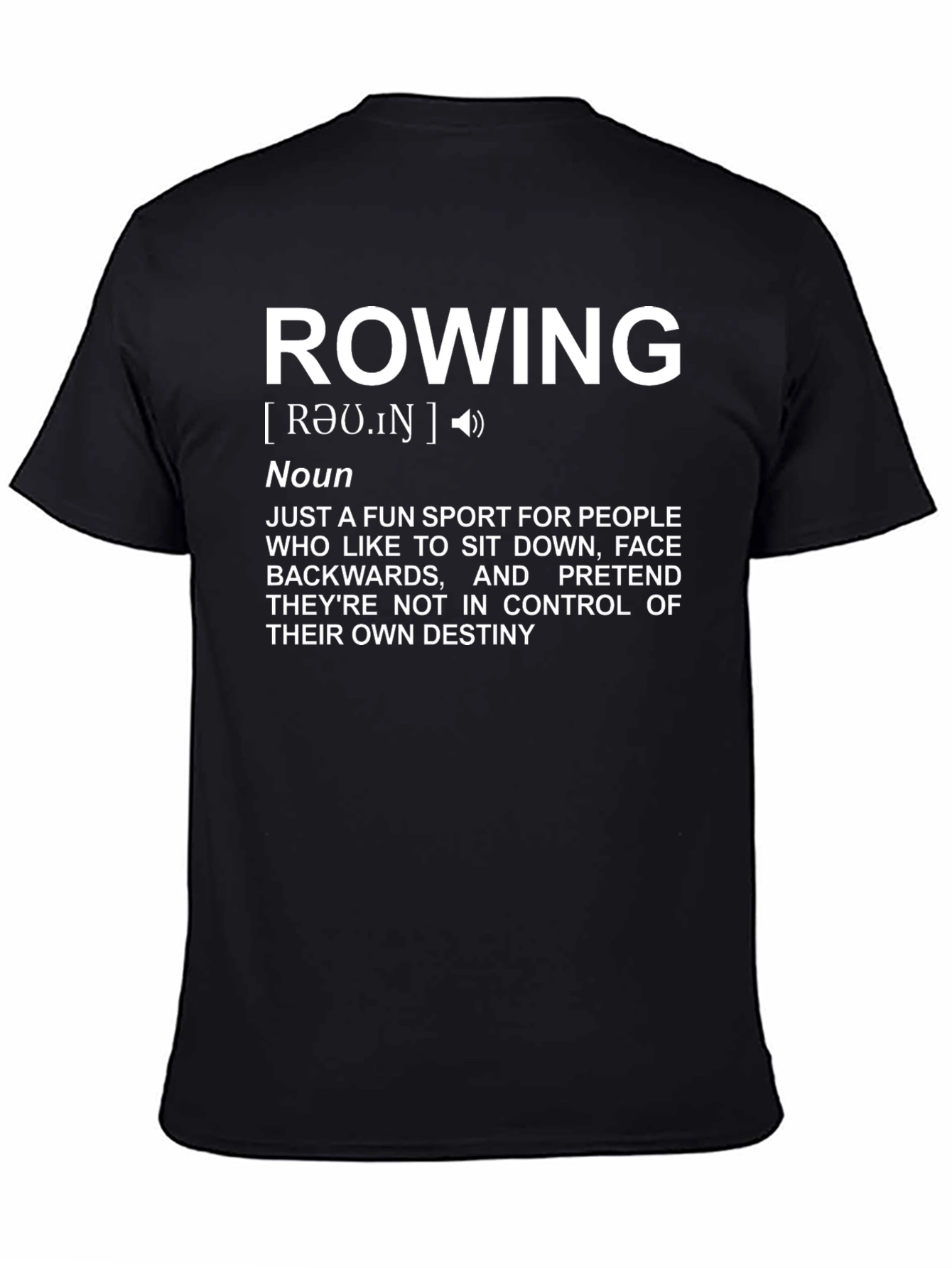 Rowing Definition T-Shirt - Funny Sports Tee