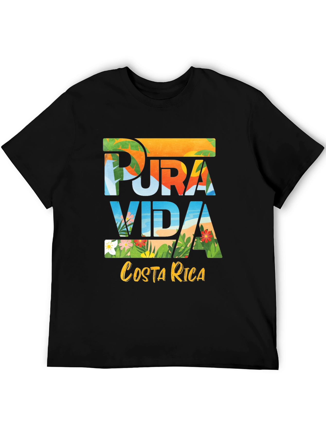 Pura Vida Costa Rica Graphic Tee
