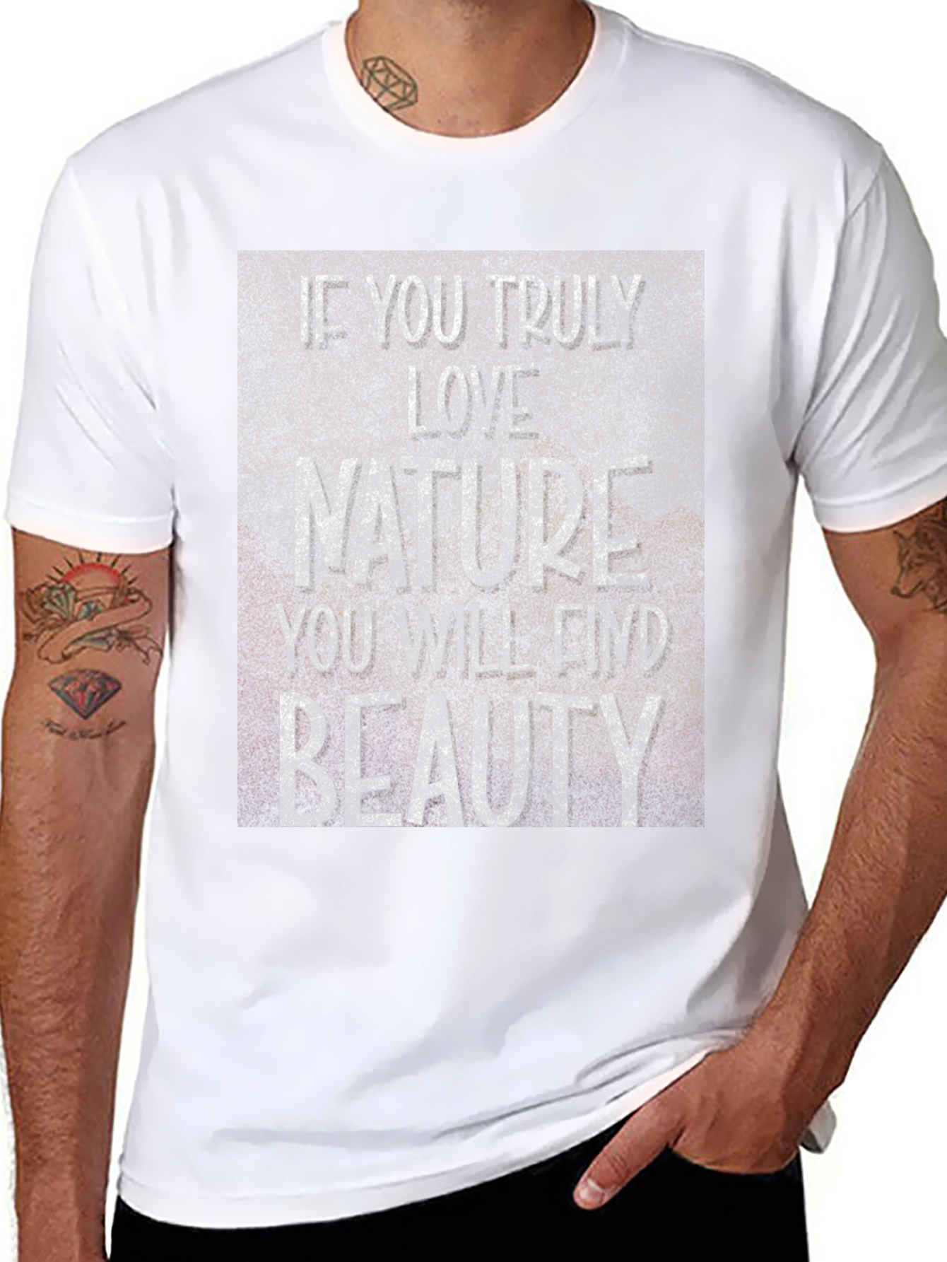Nature Lover Graphic Tee - Find Beauty