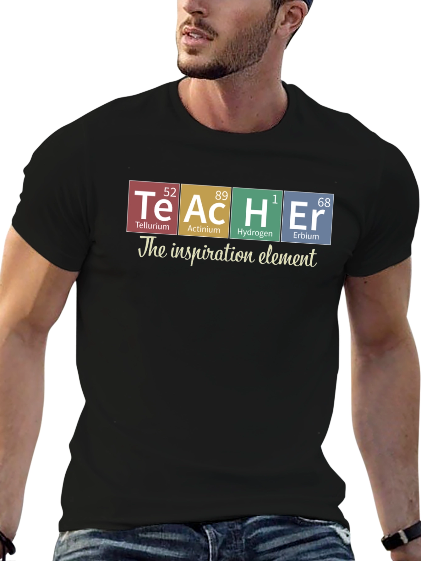 Teacher Periodic Table T-Shirt: Inspiration Element