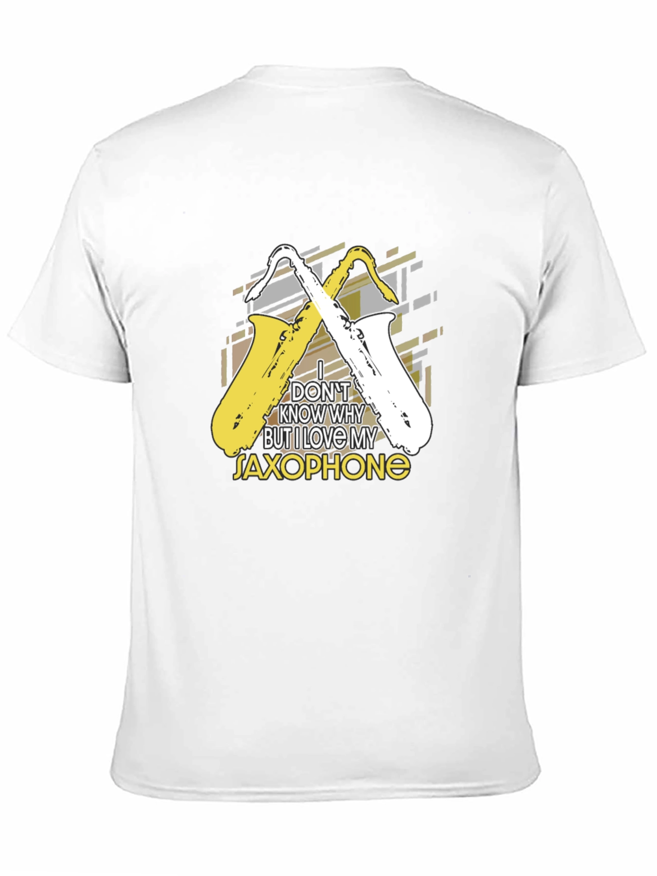 Saxophone Lover Black T-Shirt - Music Gift