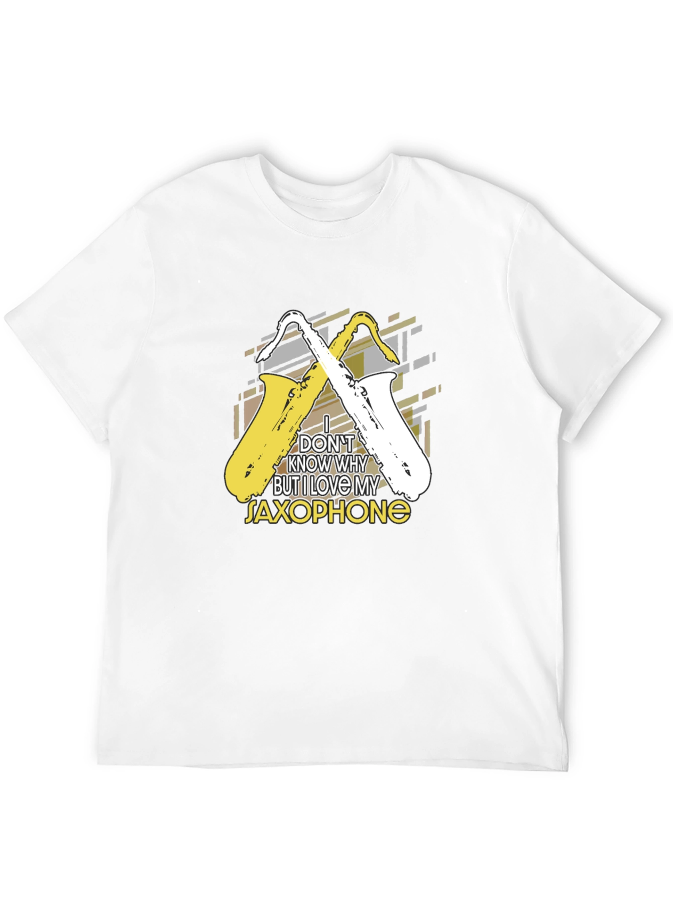Saxophone Lover Black T-Shirt - Music Gift