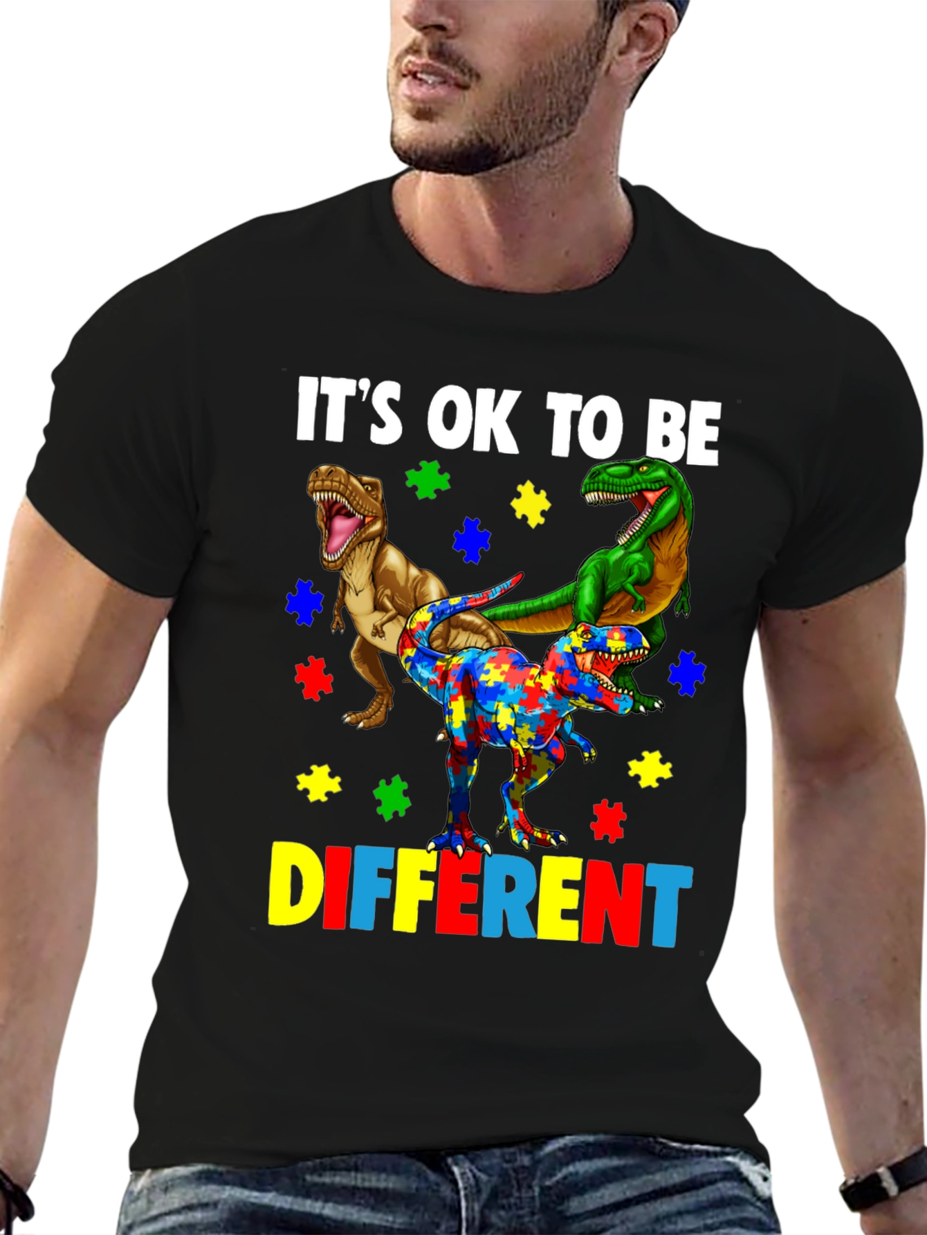 Its Ok To Be Different Autism T-Shirt