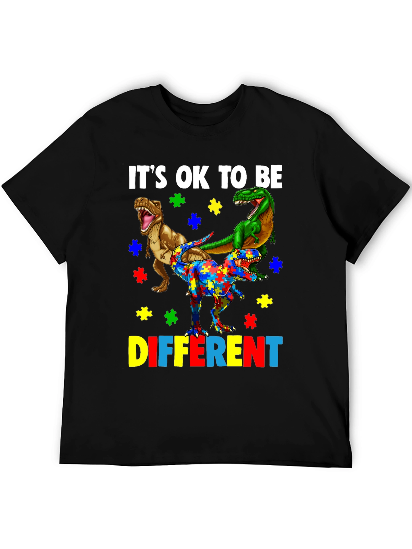 Its Ok To Be Different Autism T-Shirt