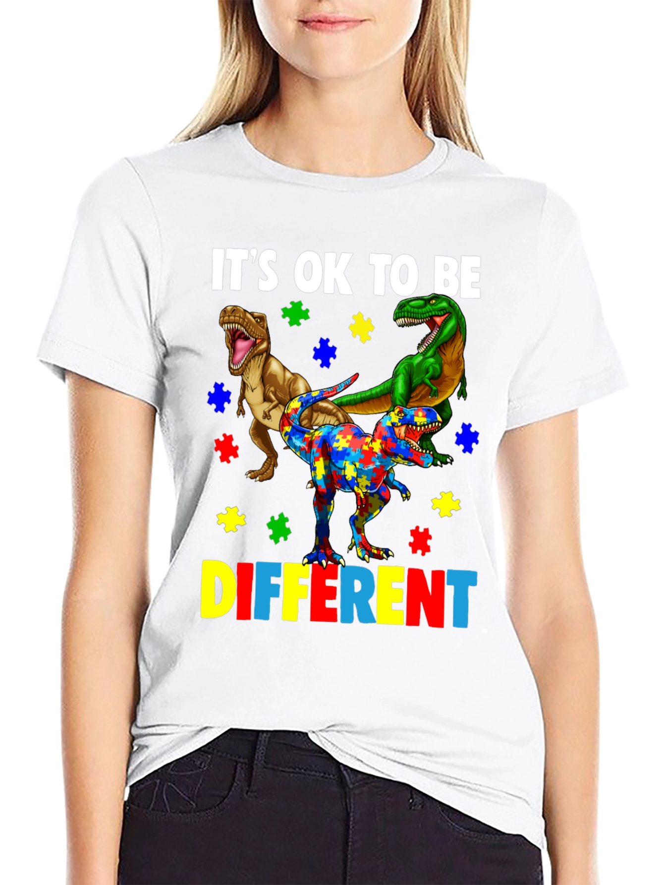 Its Ok To Be Different Autism T-Shirt