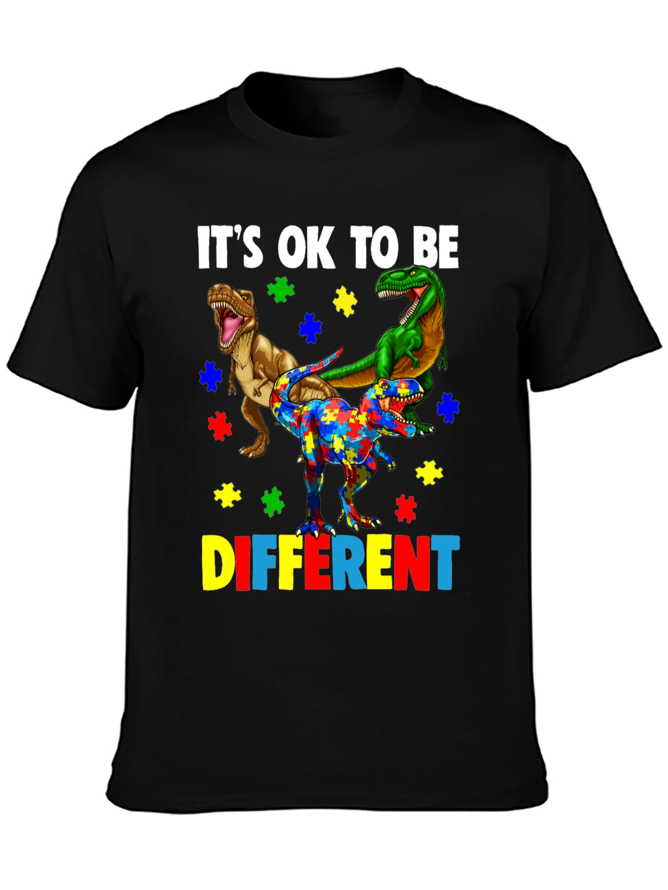 Its Ok To Be Different Autism T-Shirt