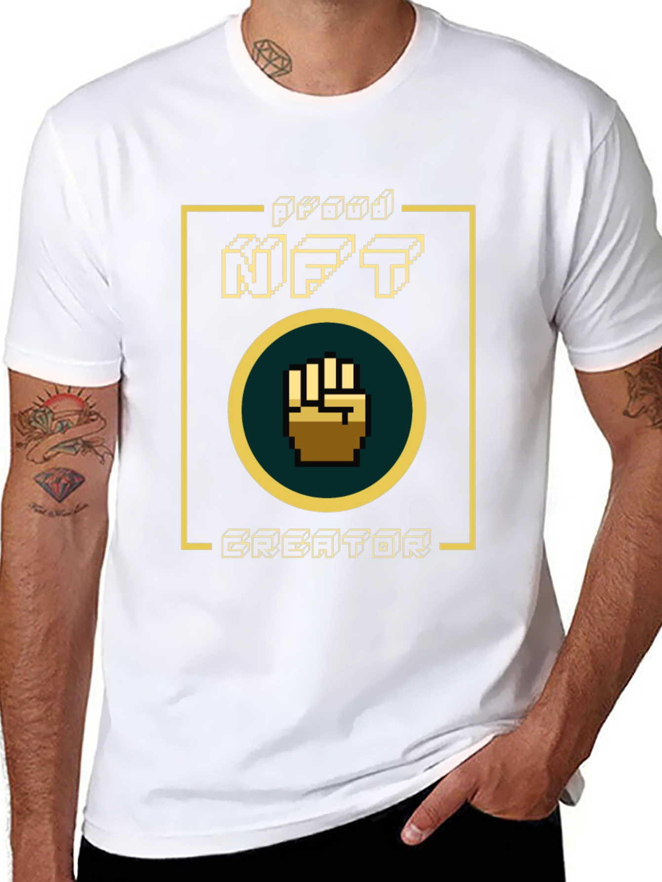 Proud NFT Creator Black T-Shirt