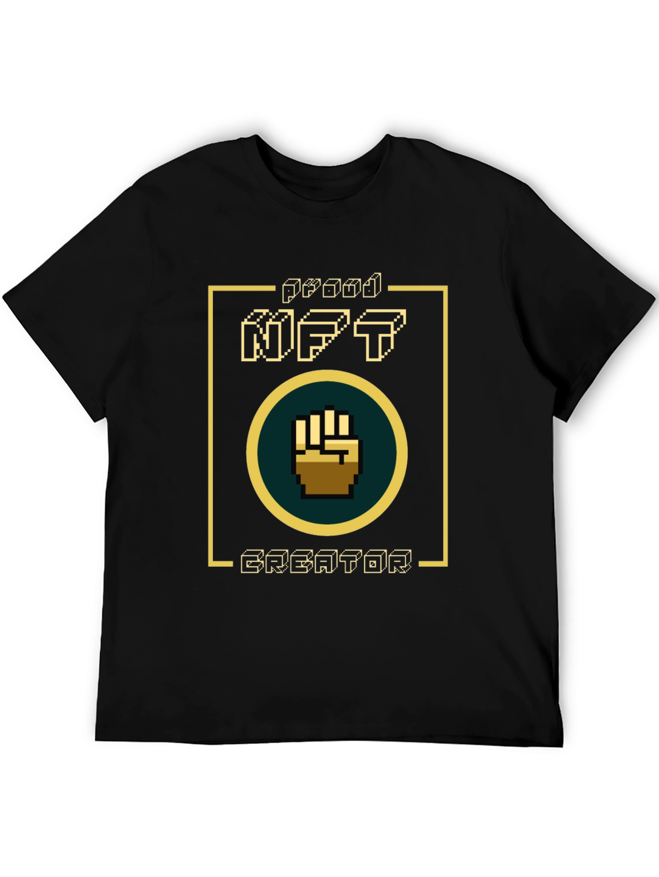 Proud NFT Creator Black T-Shirt